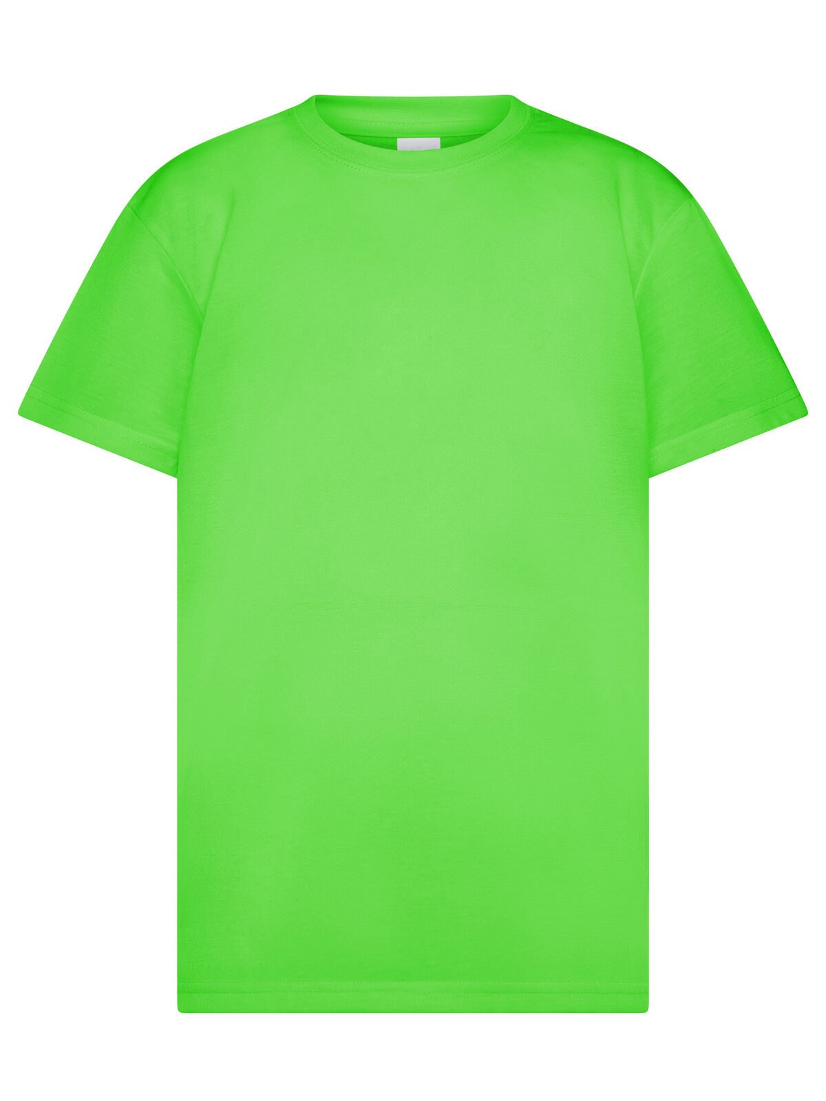 T-shirt Cotton Touch Bambino - GRFL - Green Fluo