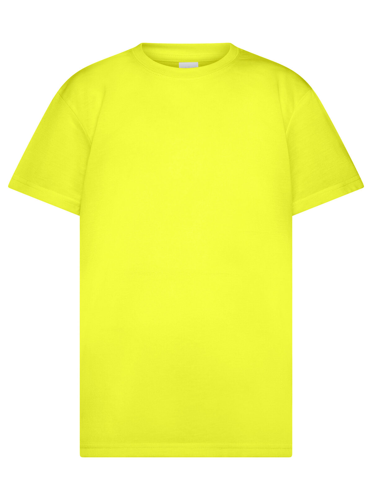 T-shirt Cotton Touch Bambino - YEFL - Yellow Fluo