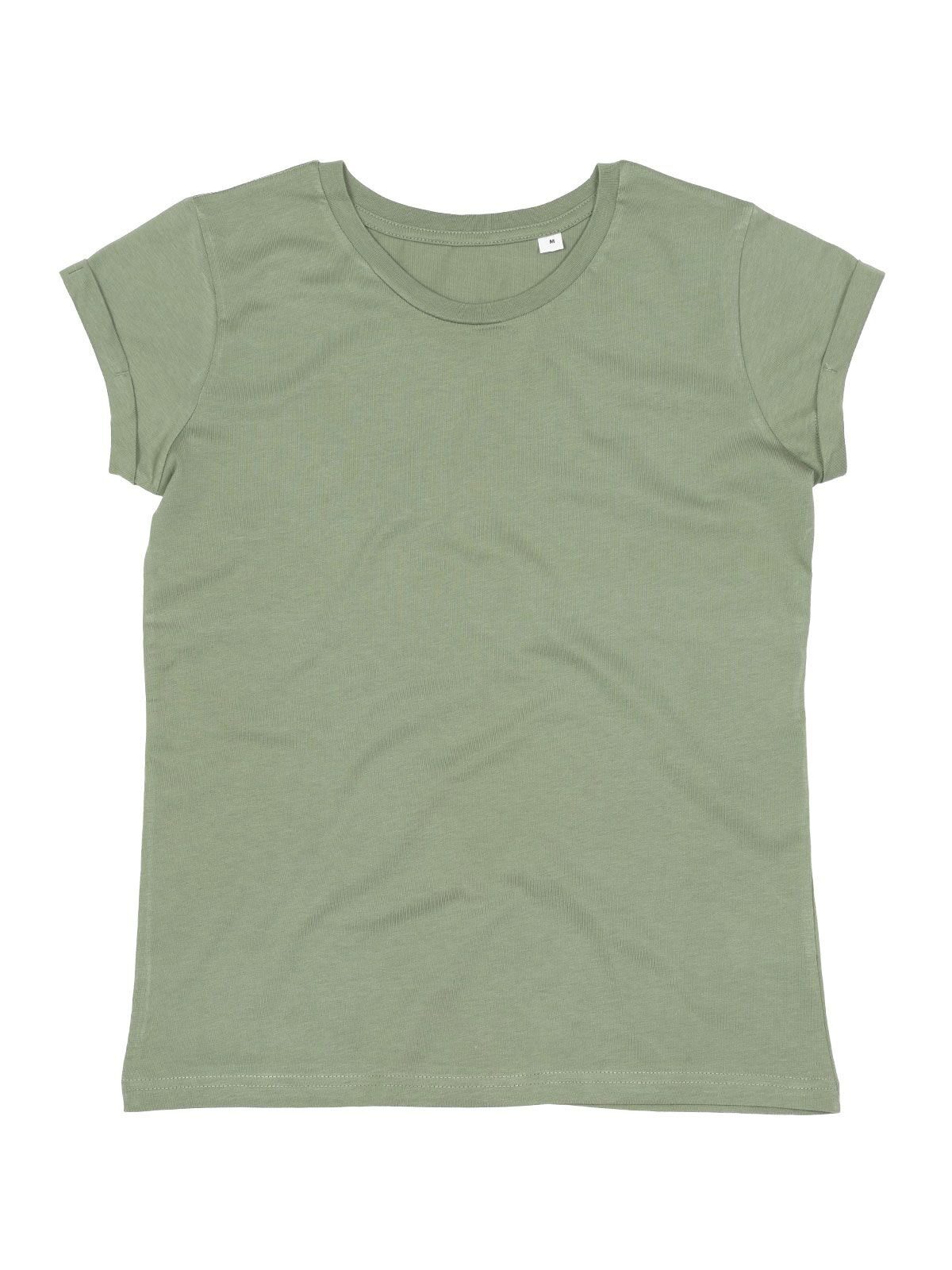 Women´s Roll Sleeve T - Soft Olive