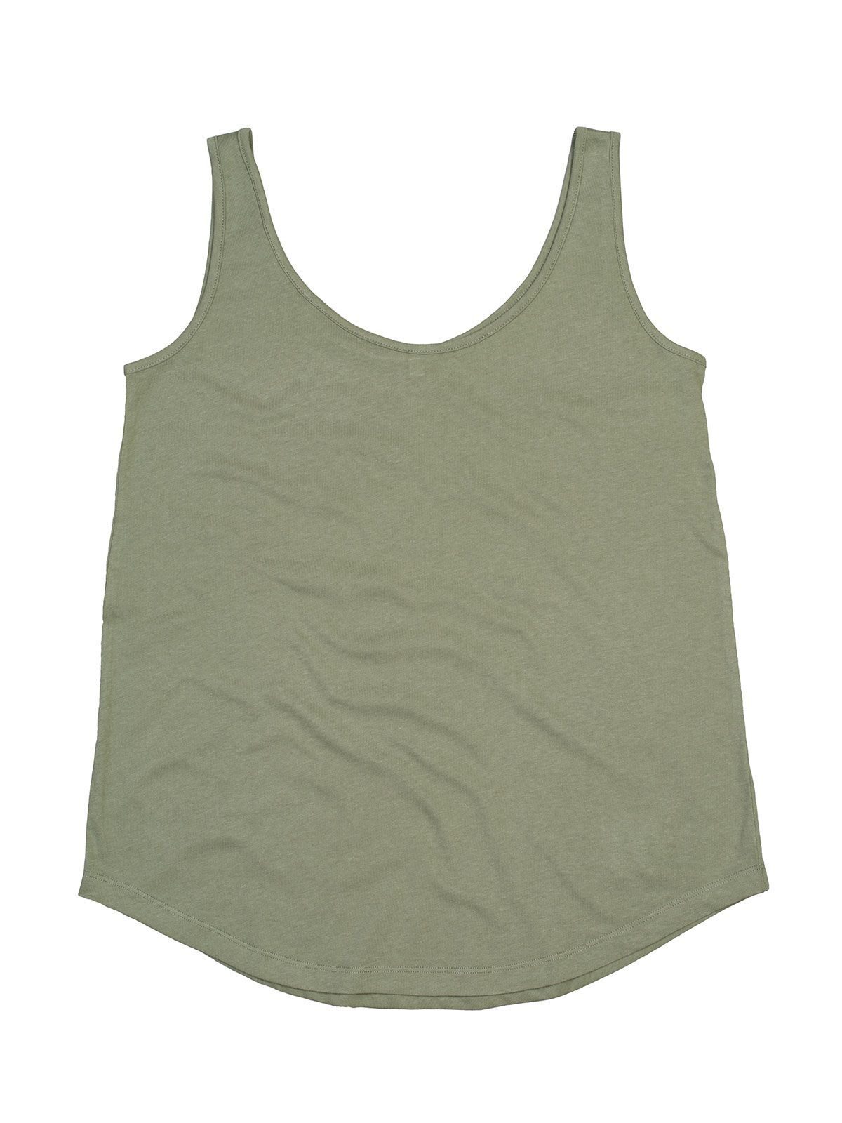 Gilet ample pour femme - Olive tendre