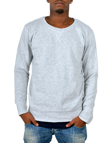 Herren-Sweatshirt mit Rundhalsausschnitt