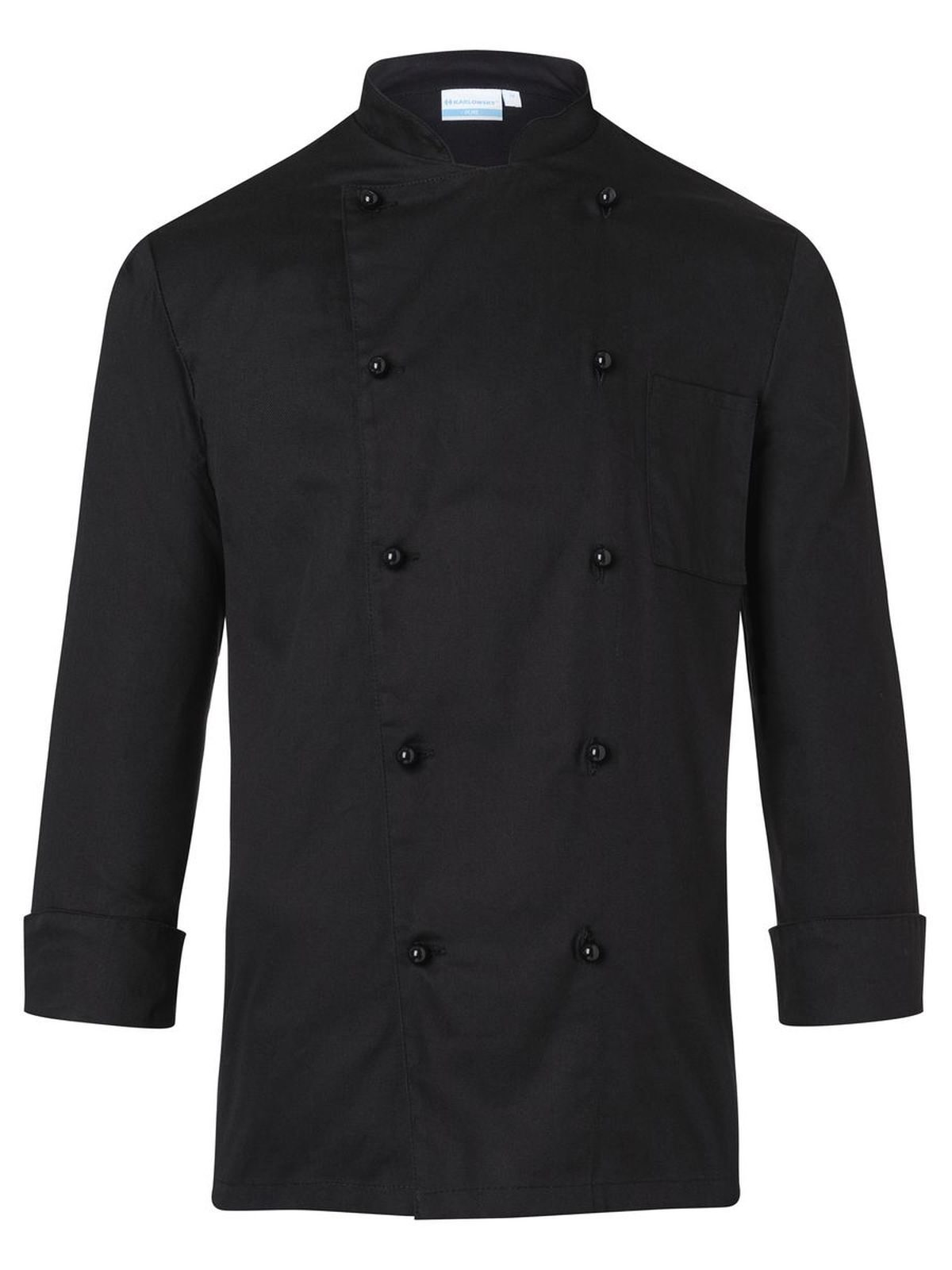 Chef Jacket Basic - 1 - Black (ca. Pantone 419C)