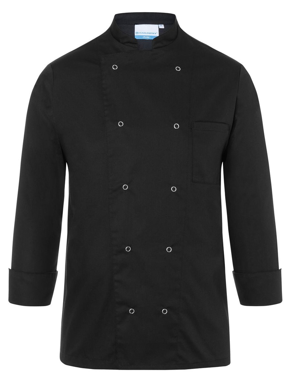 Basic Chef Jacket - 1 - Black (ca. Pantone 419C)
