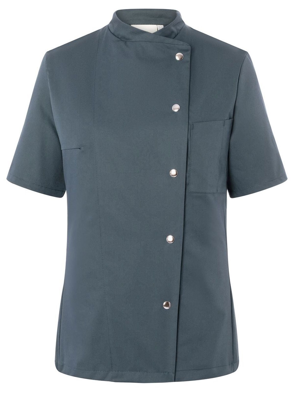 Chefs Jacket Greta - 5 - Anthracite (ca. Pantone 7540C)