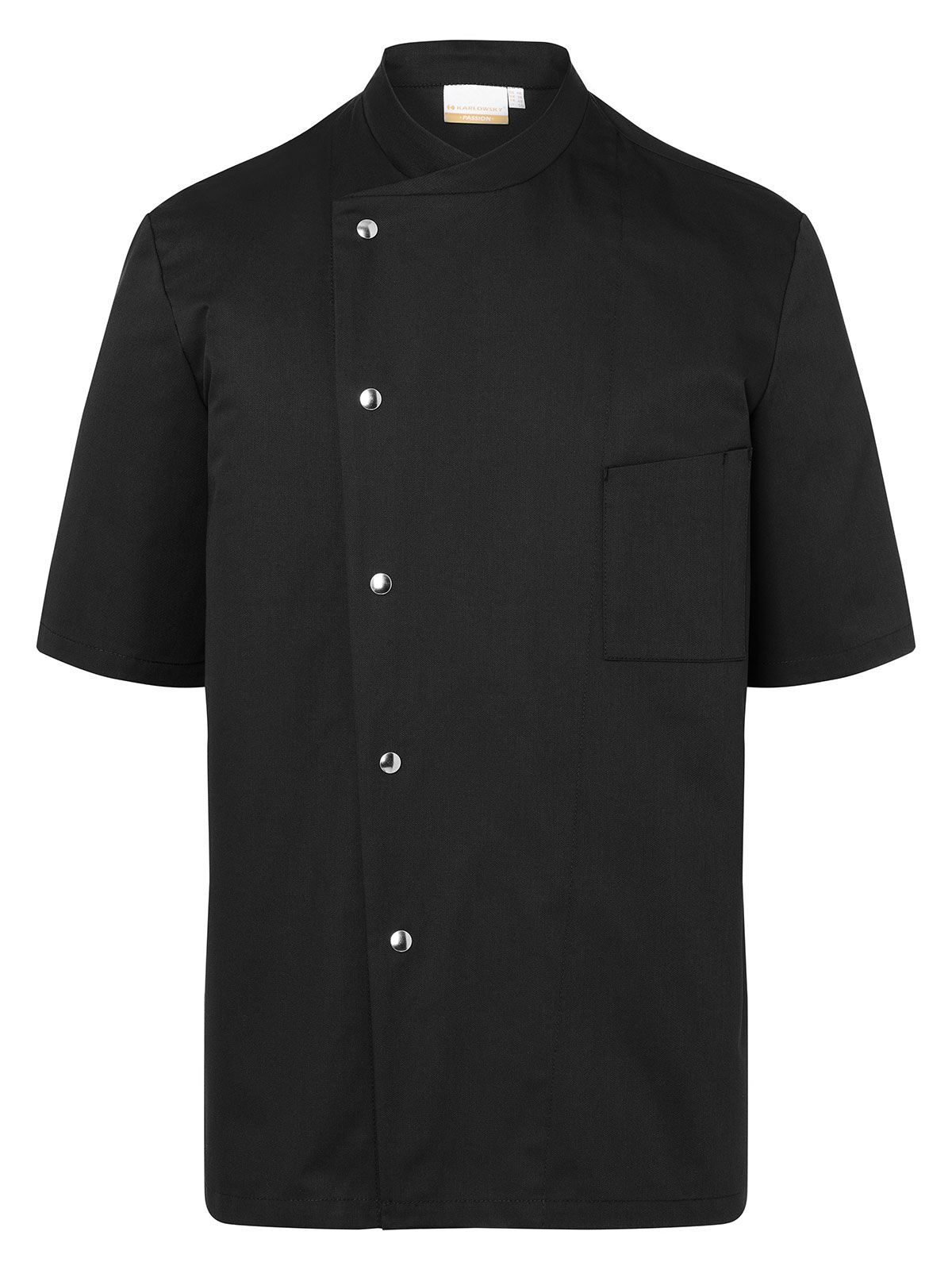 Kochjacke Gustav - 1 - Schwarz