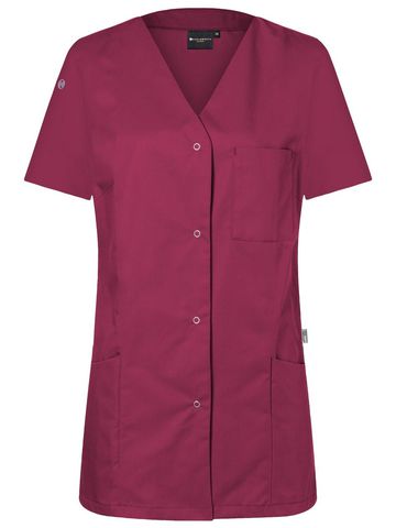 Blouse de travail pour femme avec boutons-pression - 70 - Fuchsia