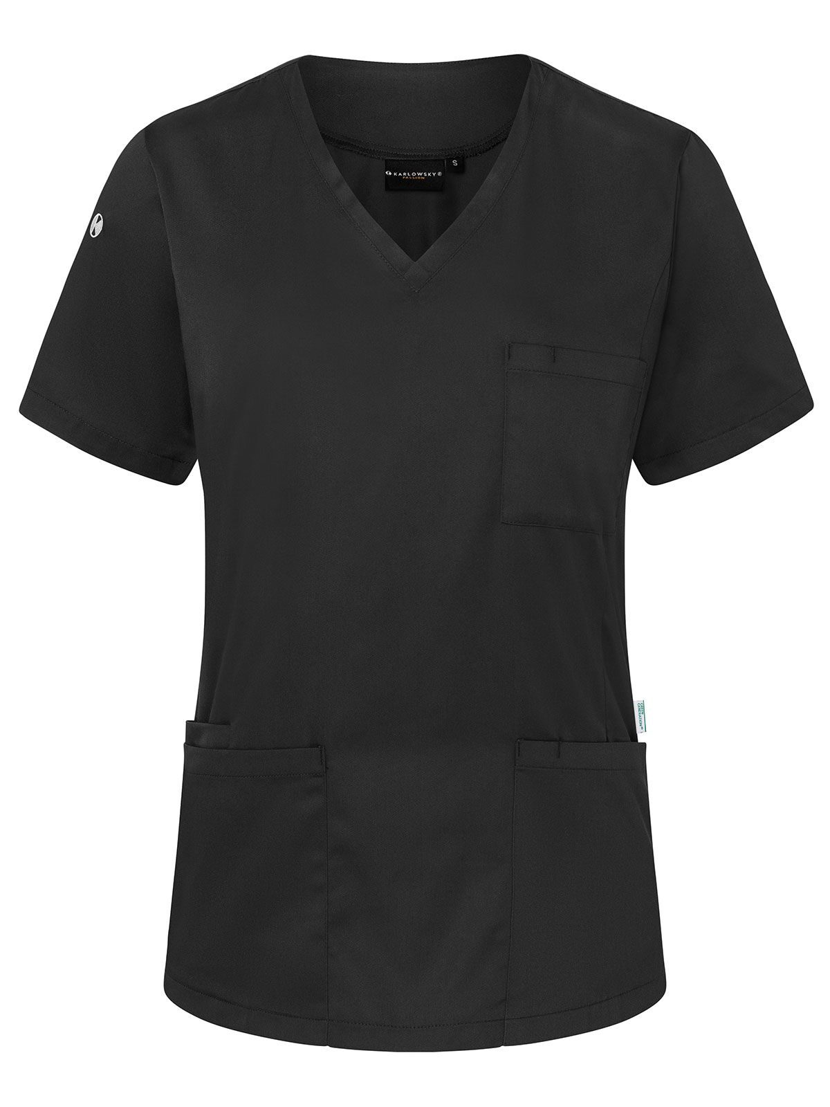 Ladies Tunic Essential - 1 - Black (ca. Pantone 419C)