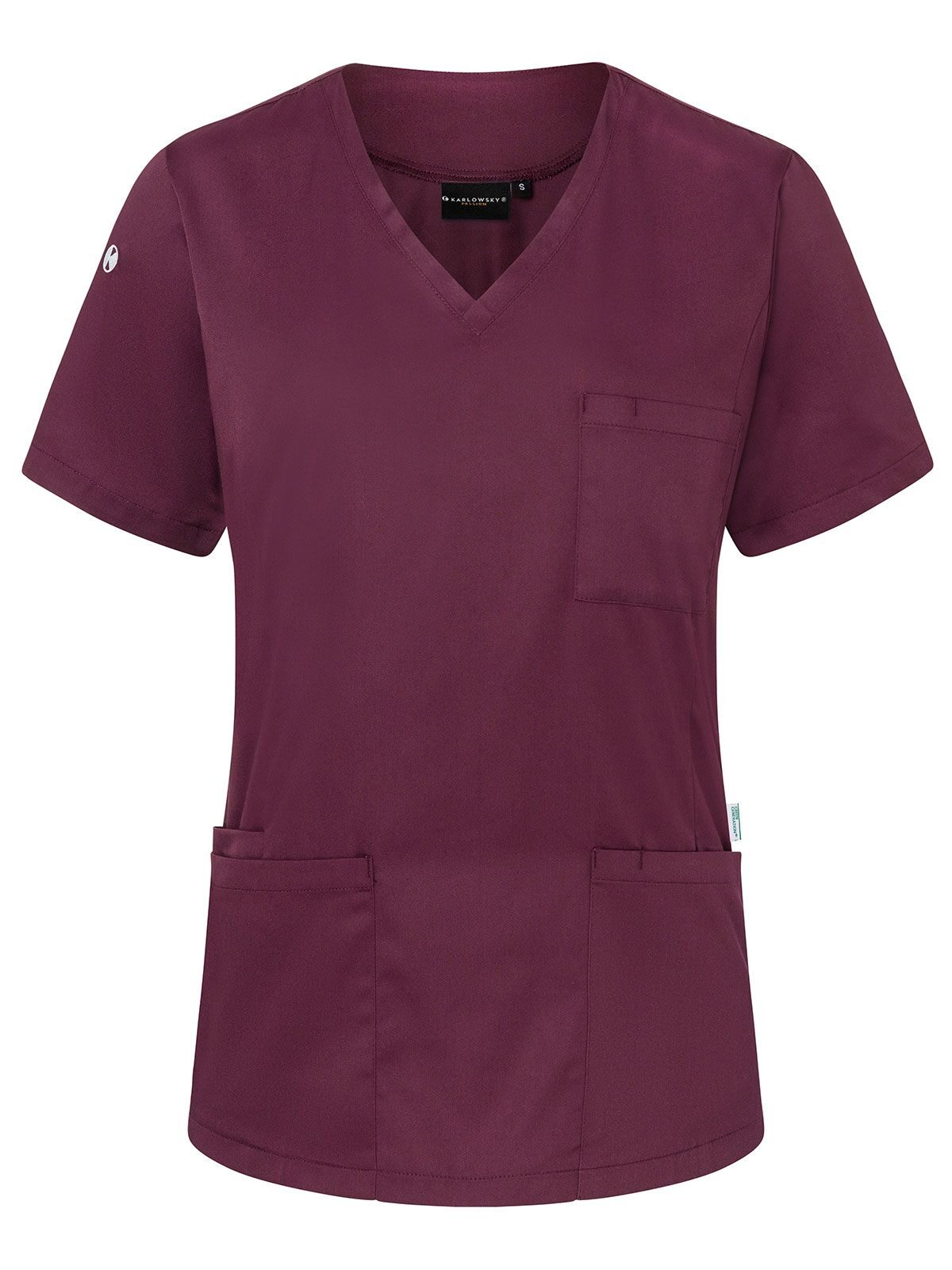 Ladies Tunic Essential - 39 - Aubergine (ca. Pantone 5185C)