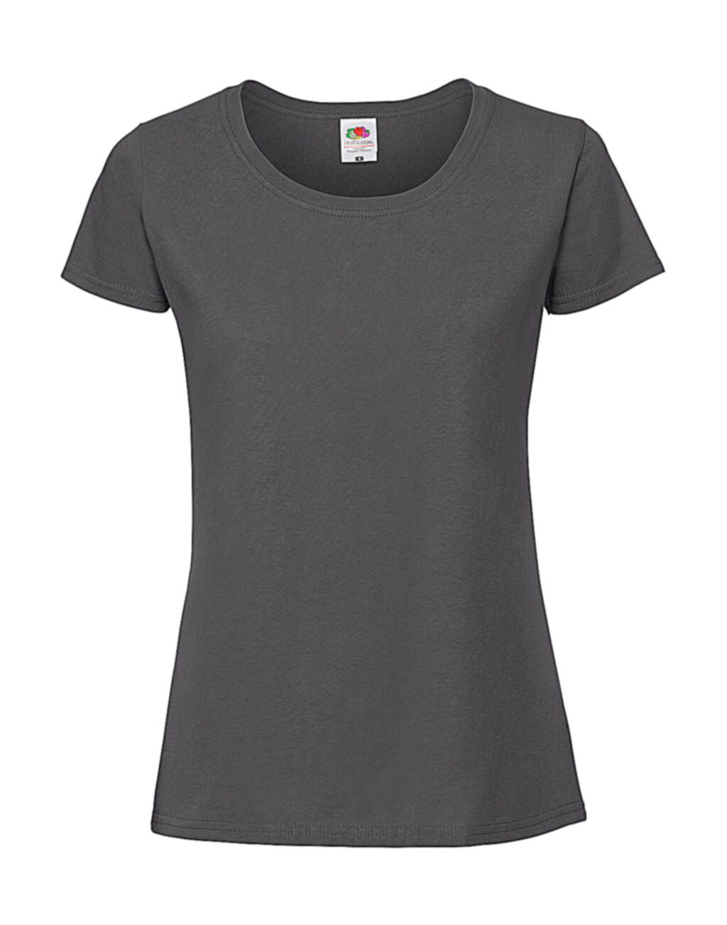 Damen Iconic 195 Ringspun T - GL - Hellgrau