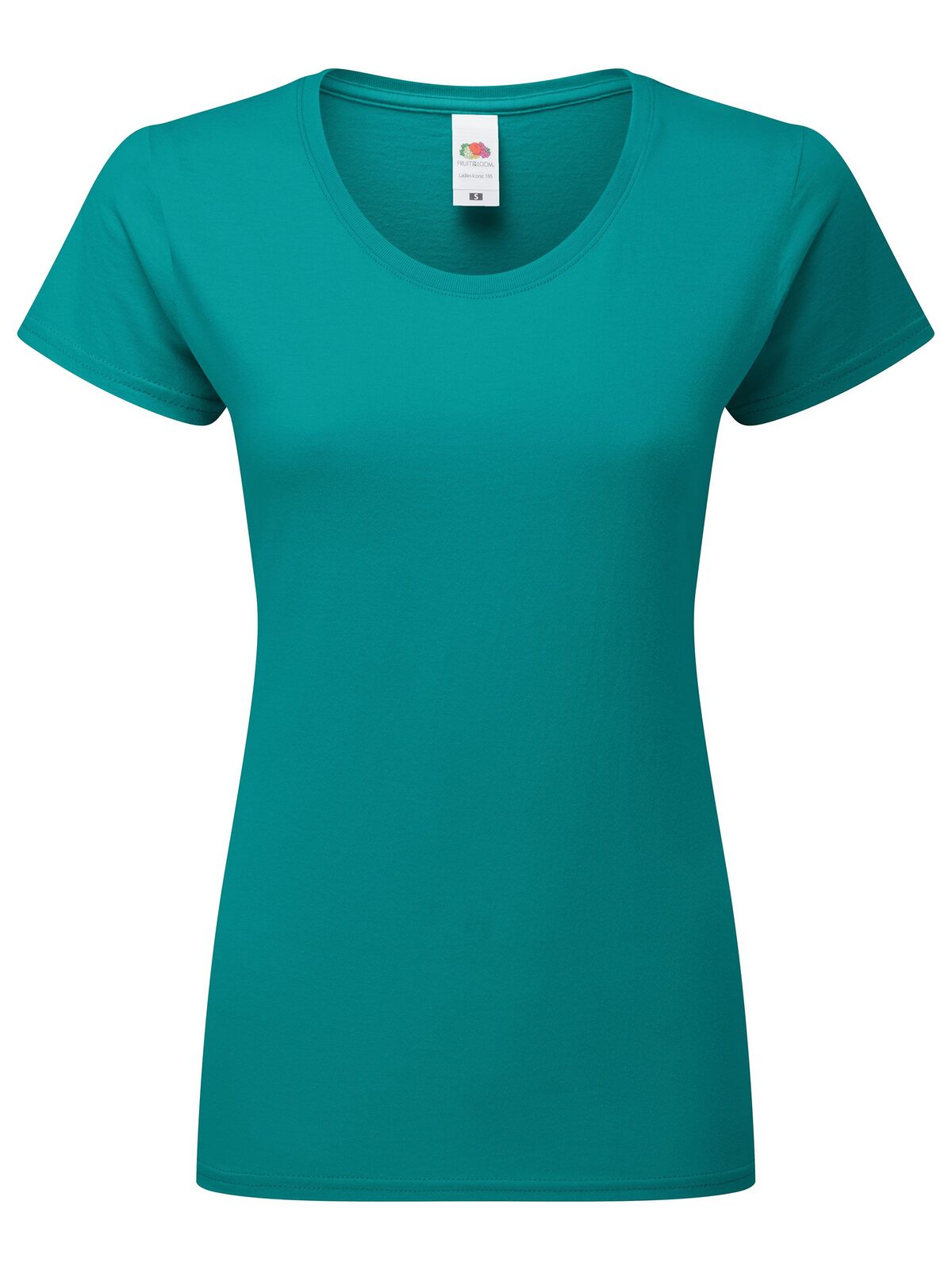 Damen Iconic 195 Ringspun T - OT - Ozean-Teal