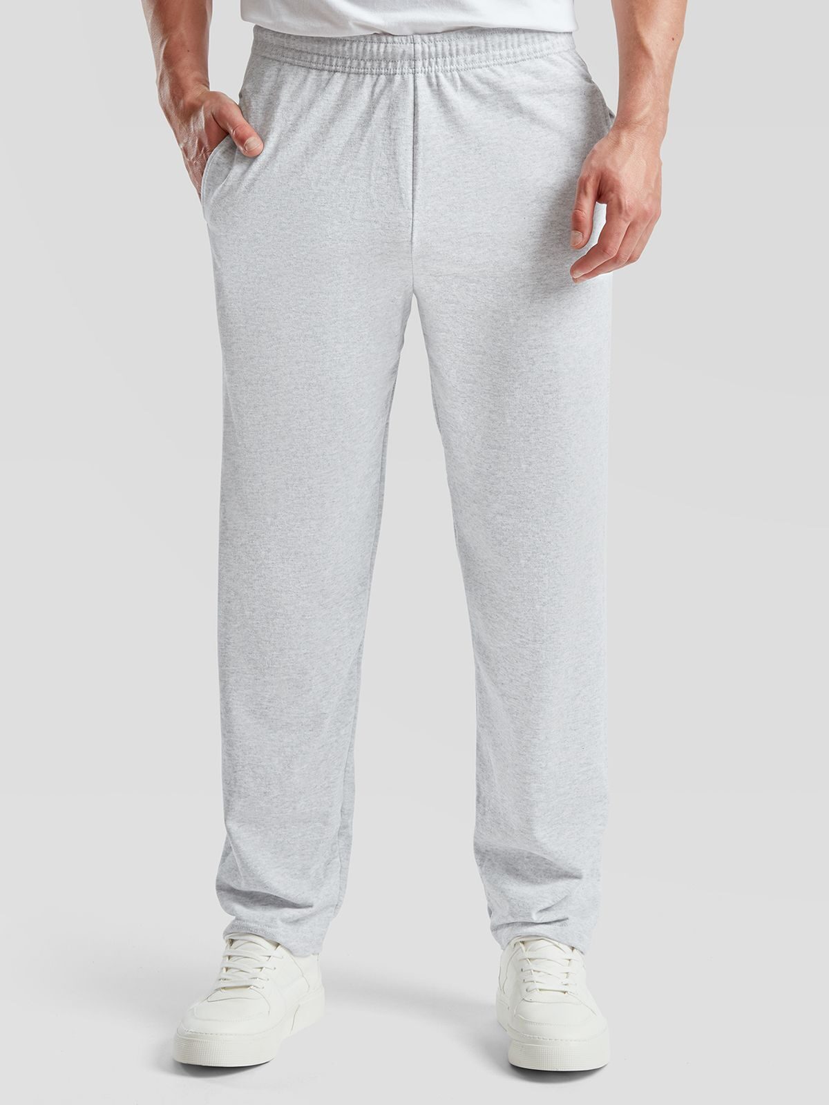 Pantalon de jogging léger à ourlet ouvert