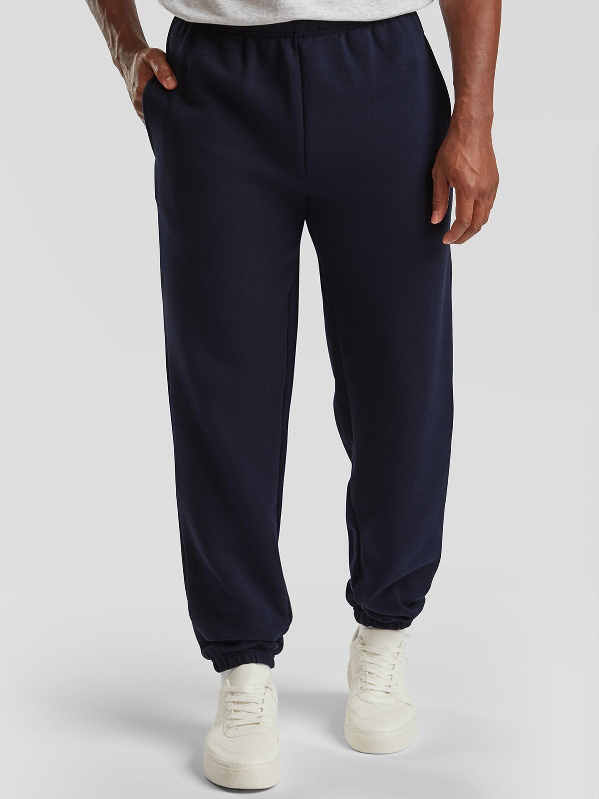 Pantalon haut de gamme avec bas élastiqué
