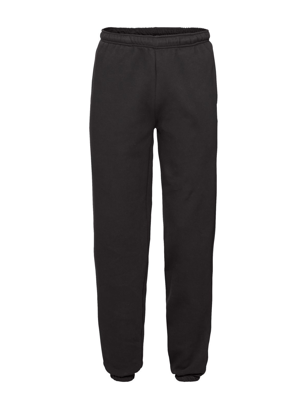 Pantalon haut de gamme avec bas élastiqué - 36 - Noir