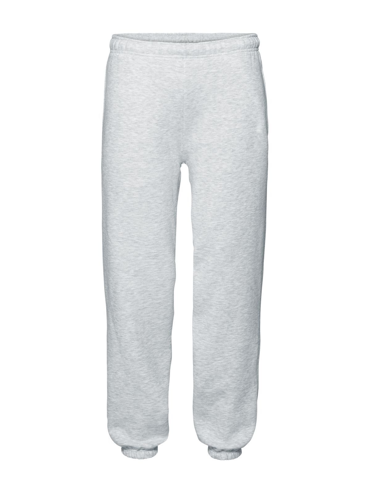 Pantalon haut de gamme avec bas élastiqué - 94 - Gris chiné