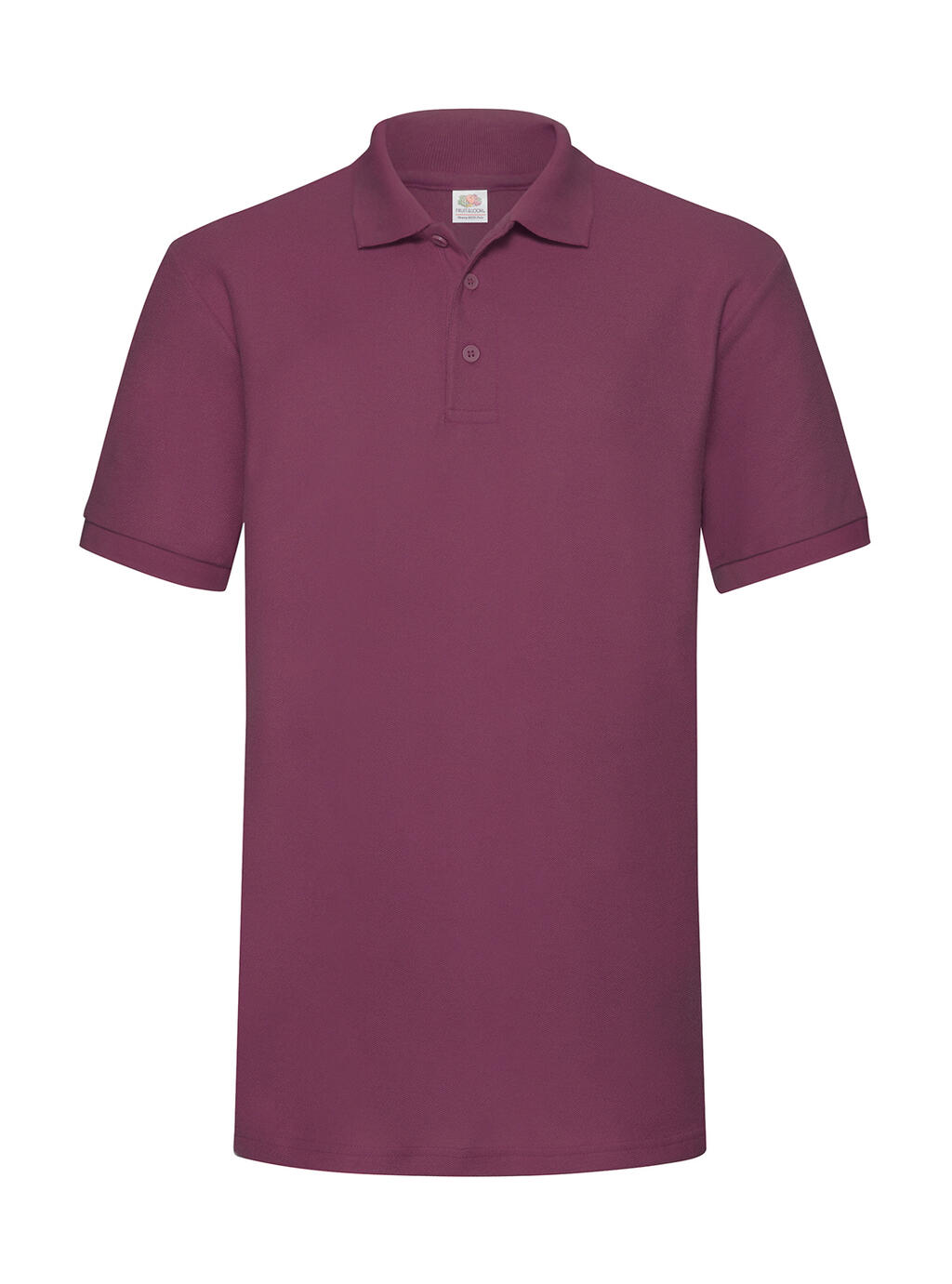65/35 Schweres Piqué-Polo - 448 - Bordeaux