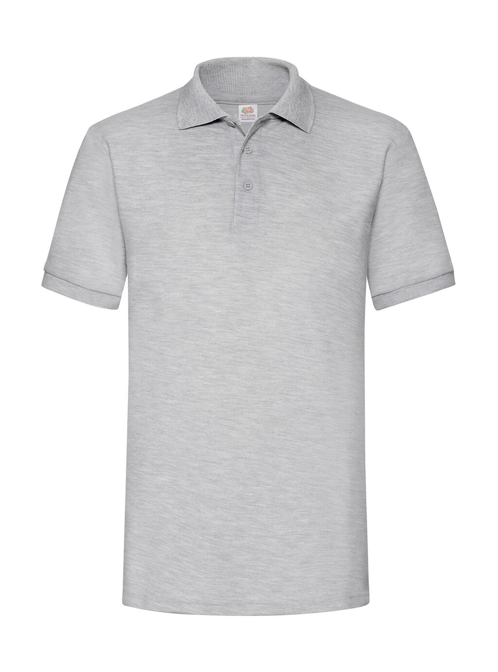 65/35 Schweres Piqué-Polo - 123 - Melange Grey