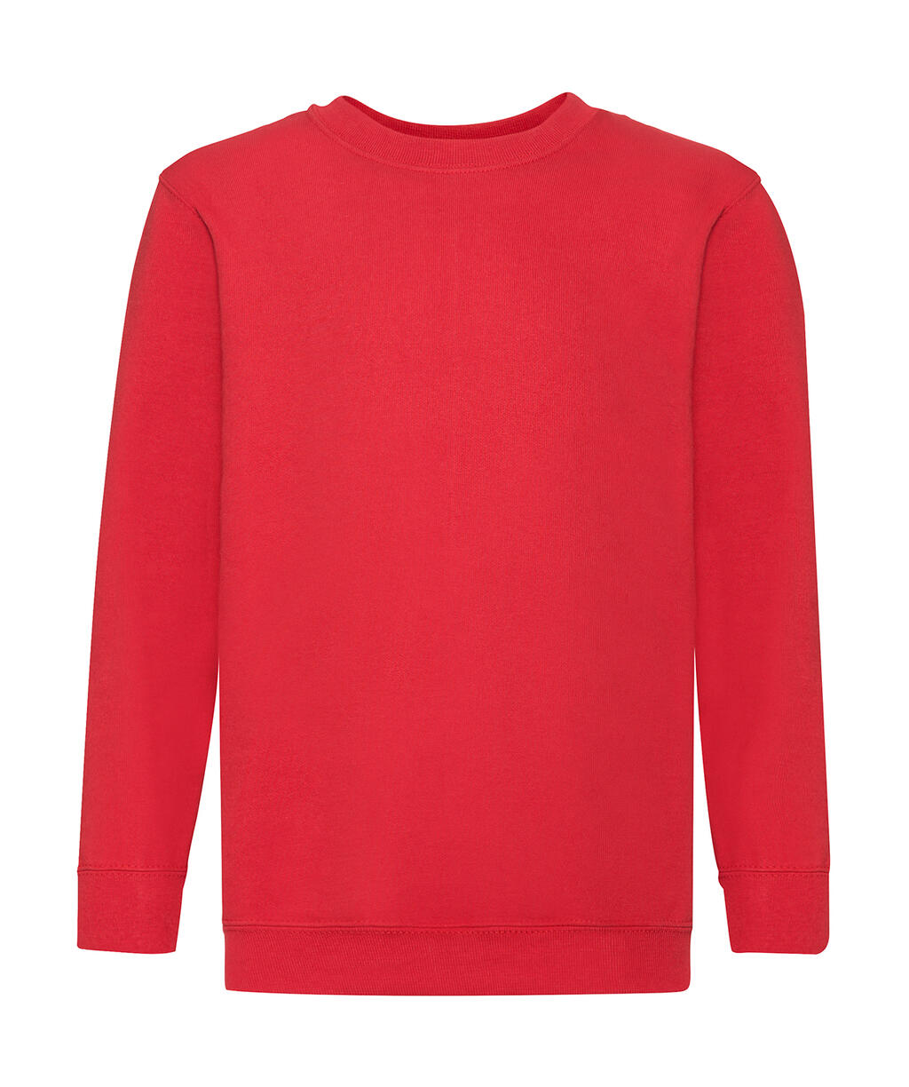 Kids´ Classic Set-In Sweat - 40 - Red