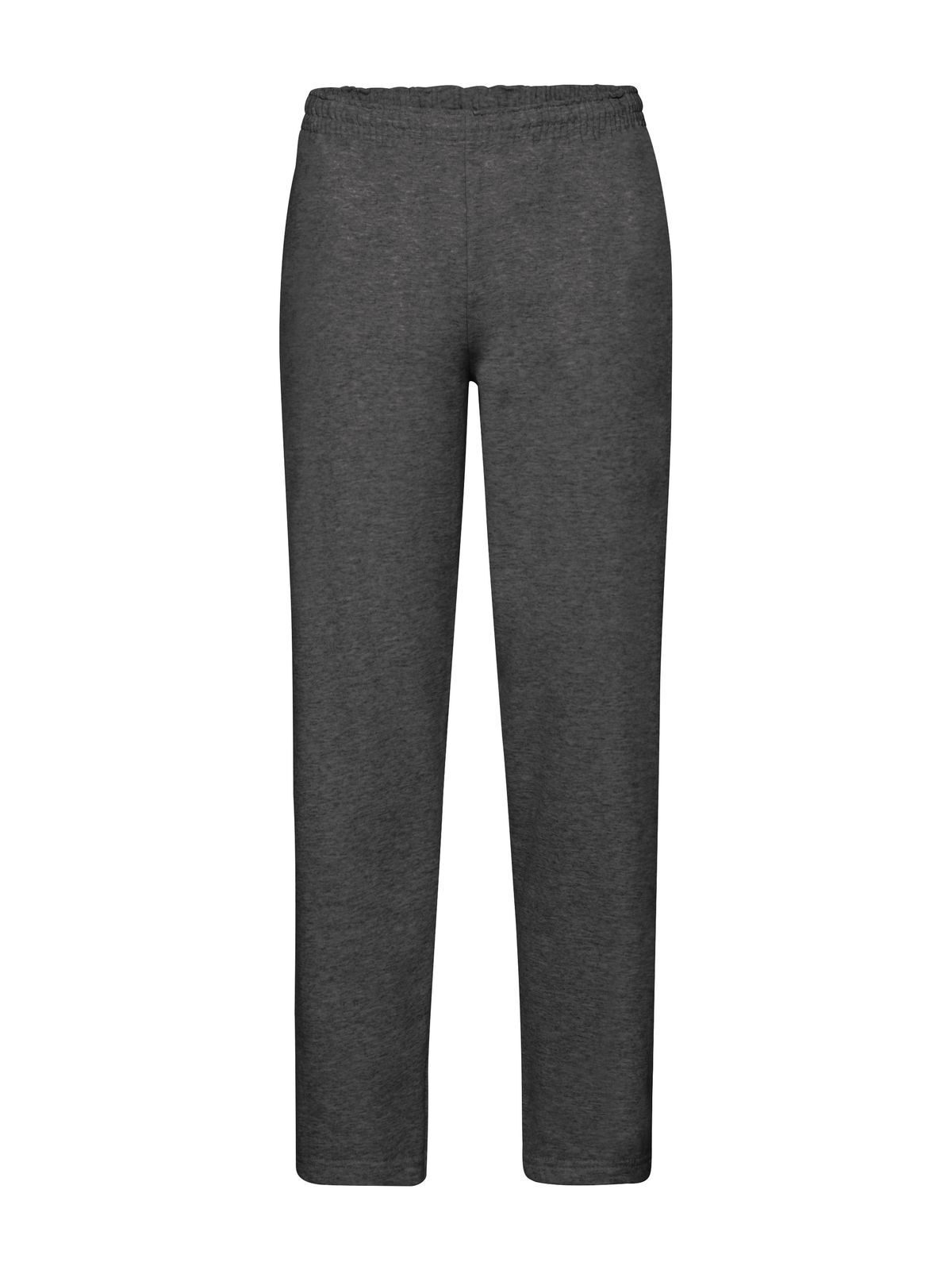 Classic Open Hem Jog Pants - HD - Dark Heather Grey