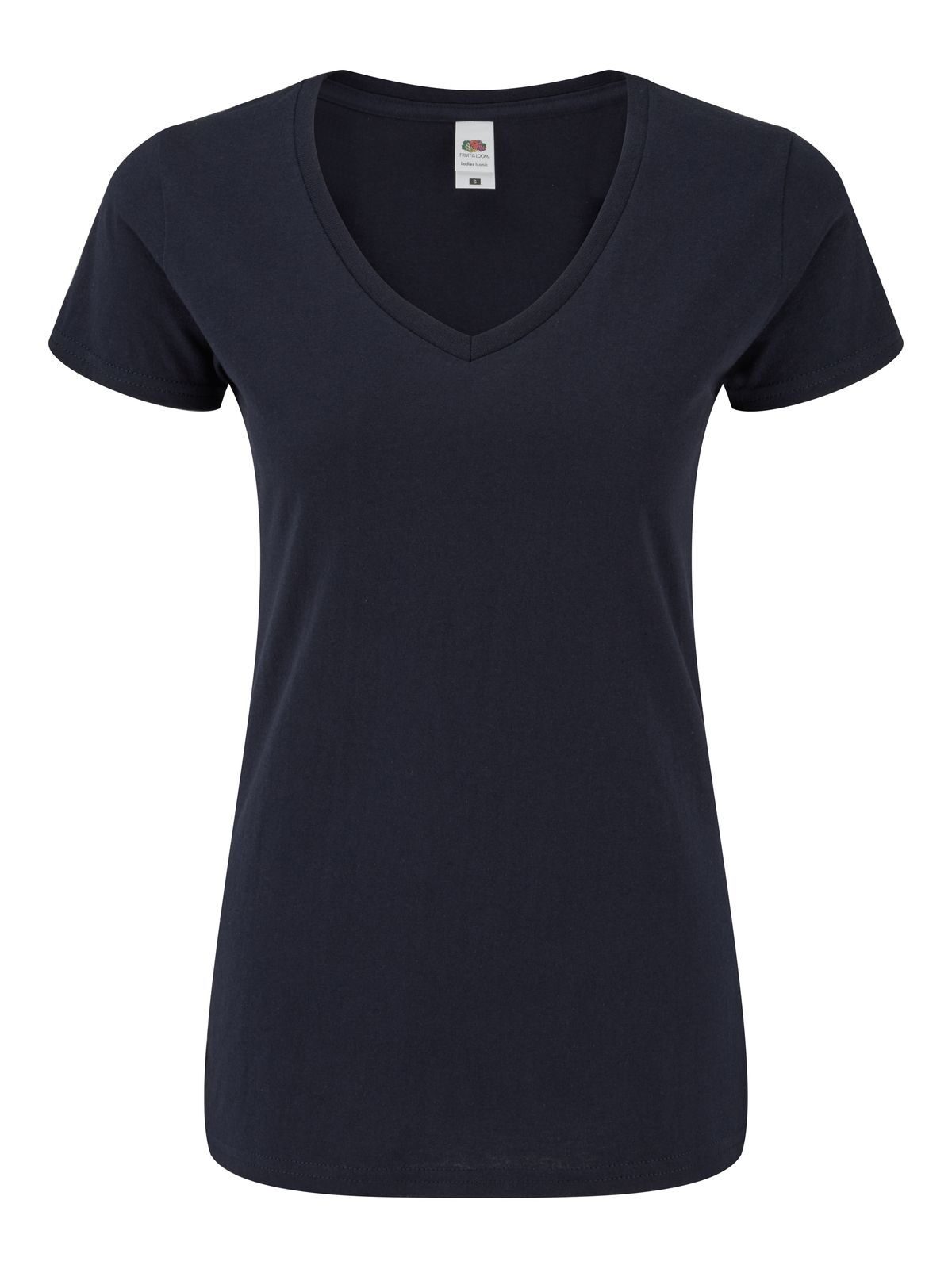 Ladies´ Iconic 150 V Neck T - AZ - Deep Navy
