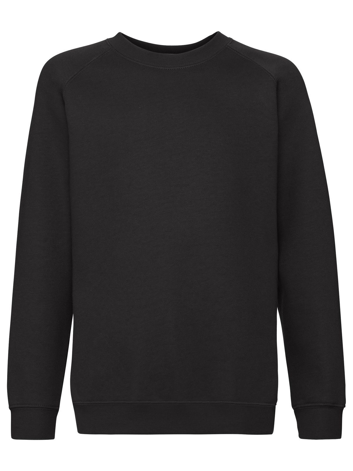 Sweat-shirt raglan premium pour enfants - 36 - Noir
