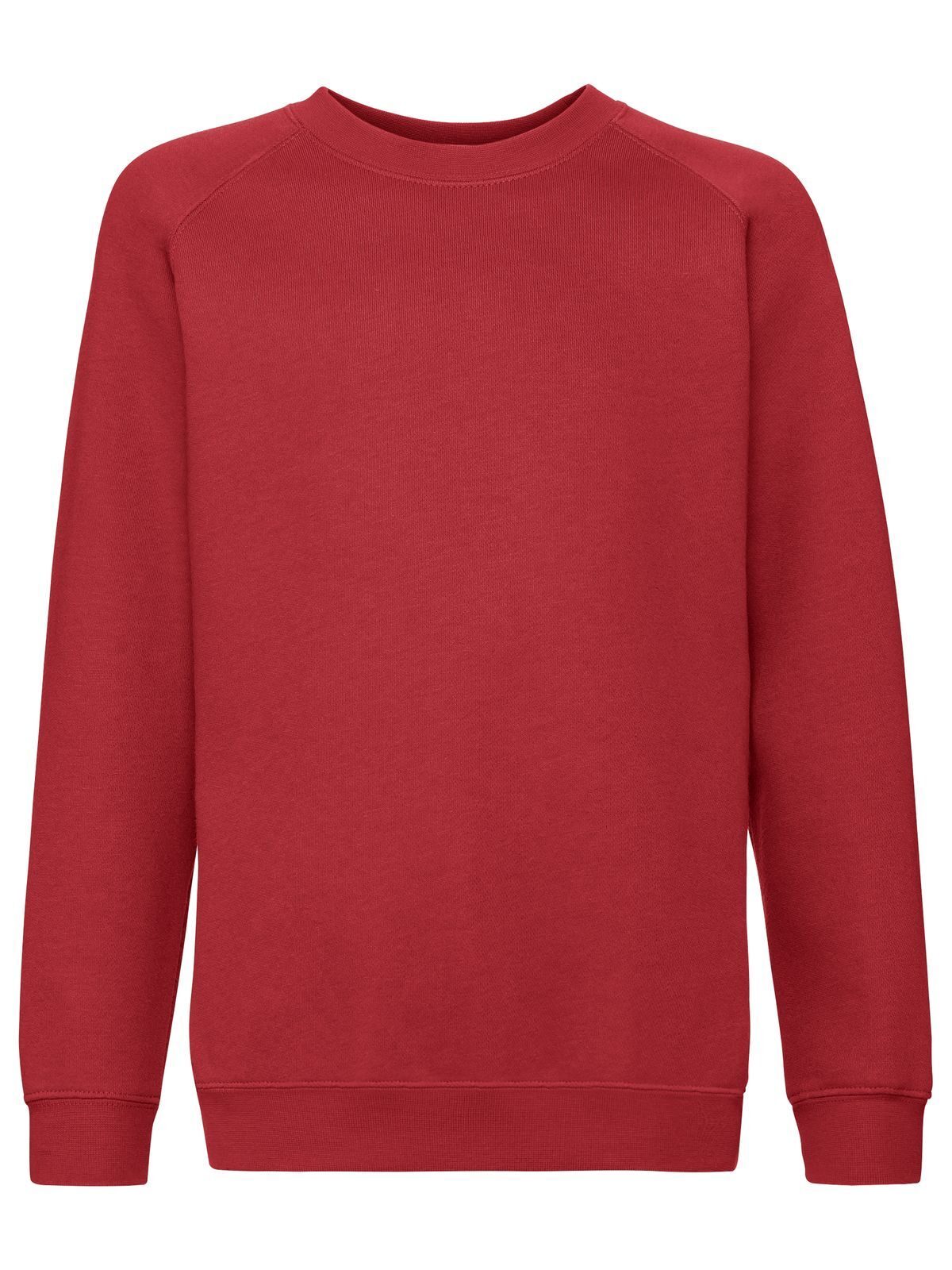 Sweat-shirt raglan premium pour enfants - 40 - Rouge