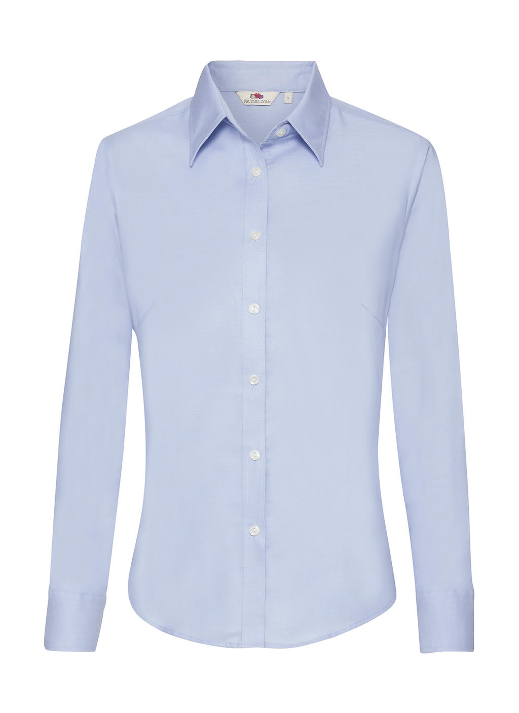 Chemise Oxford à manches longues pour femme - 326 - Bleu Oxford