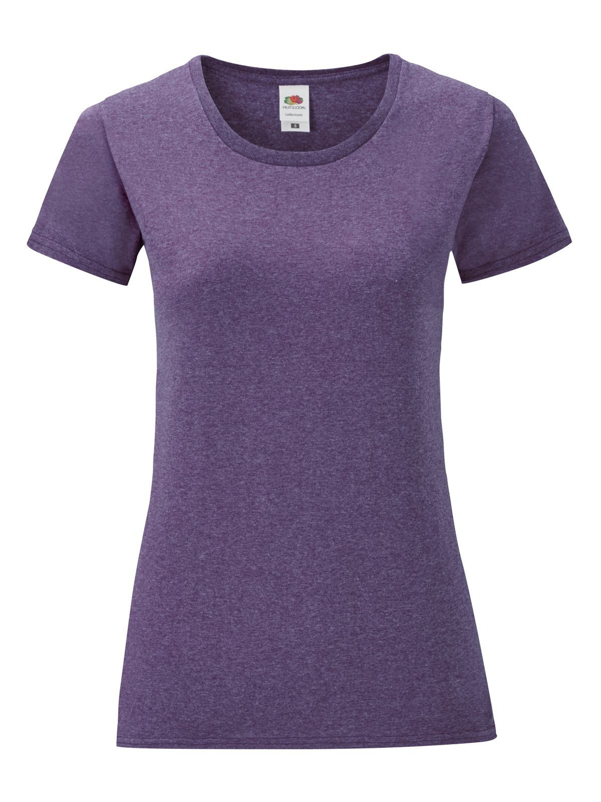 Ladies´ Iconic T - HP - Heather Purple