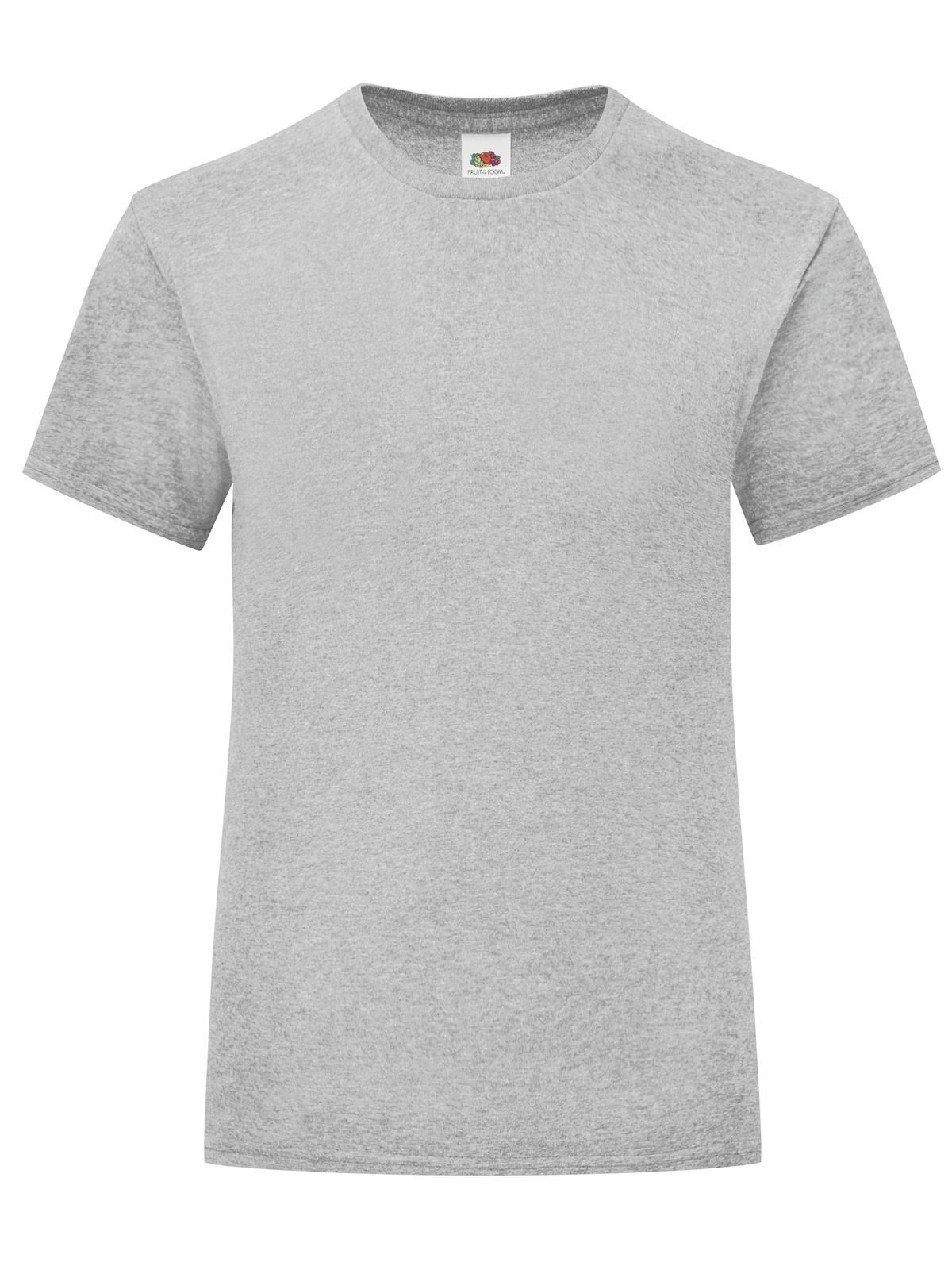 Girls Iconic T - 94 - Heather Grey