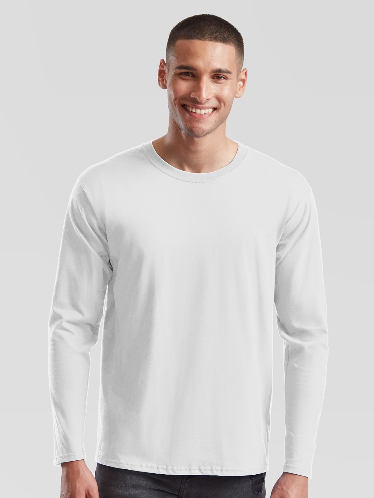 T-shirt iconique à manches longues 195 en filé à l'anneau