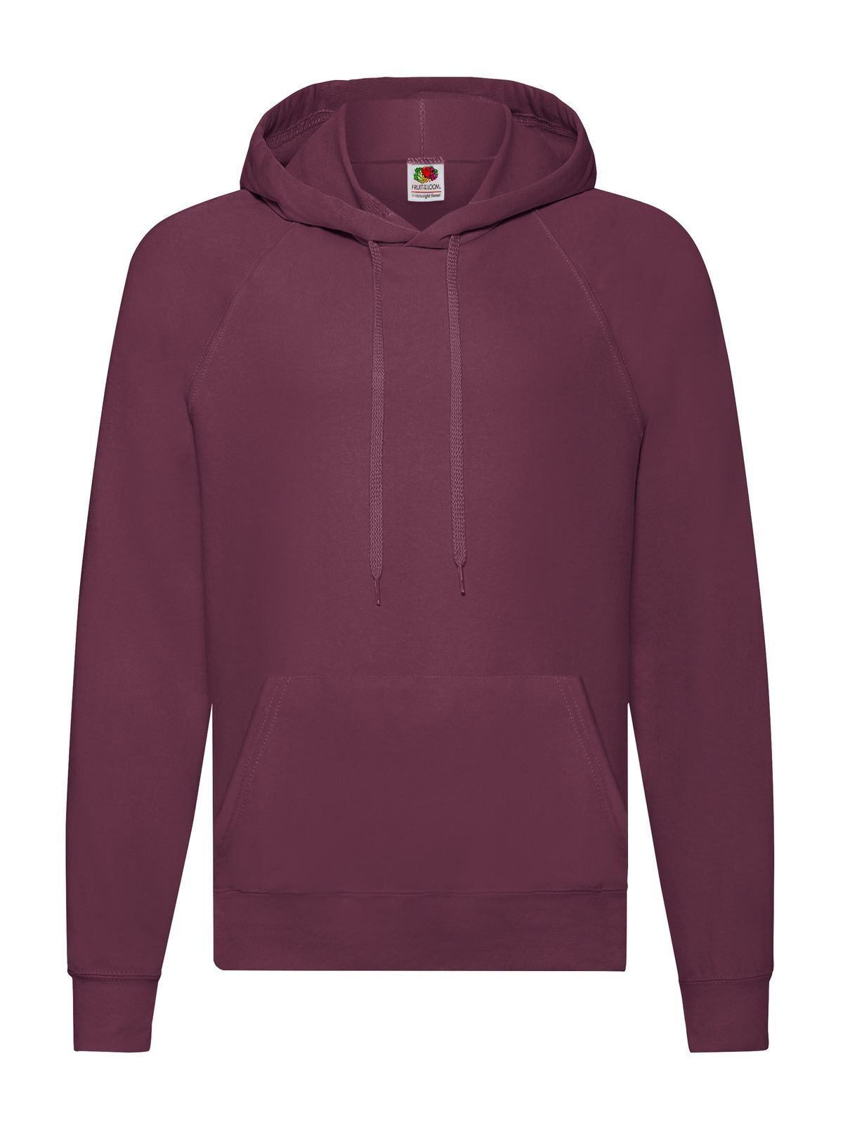 Lightweight Hooded Sweat - 41 - Burgundy
