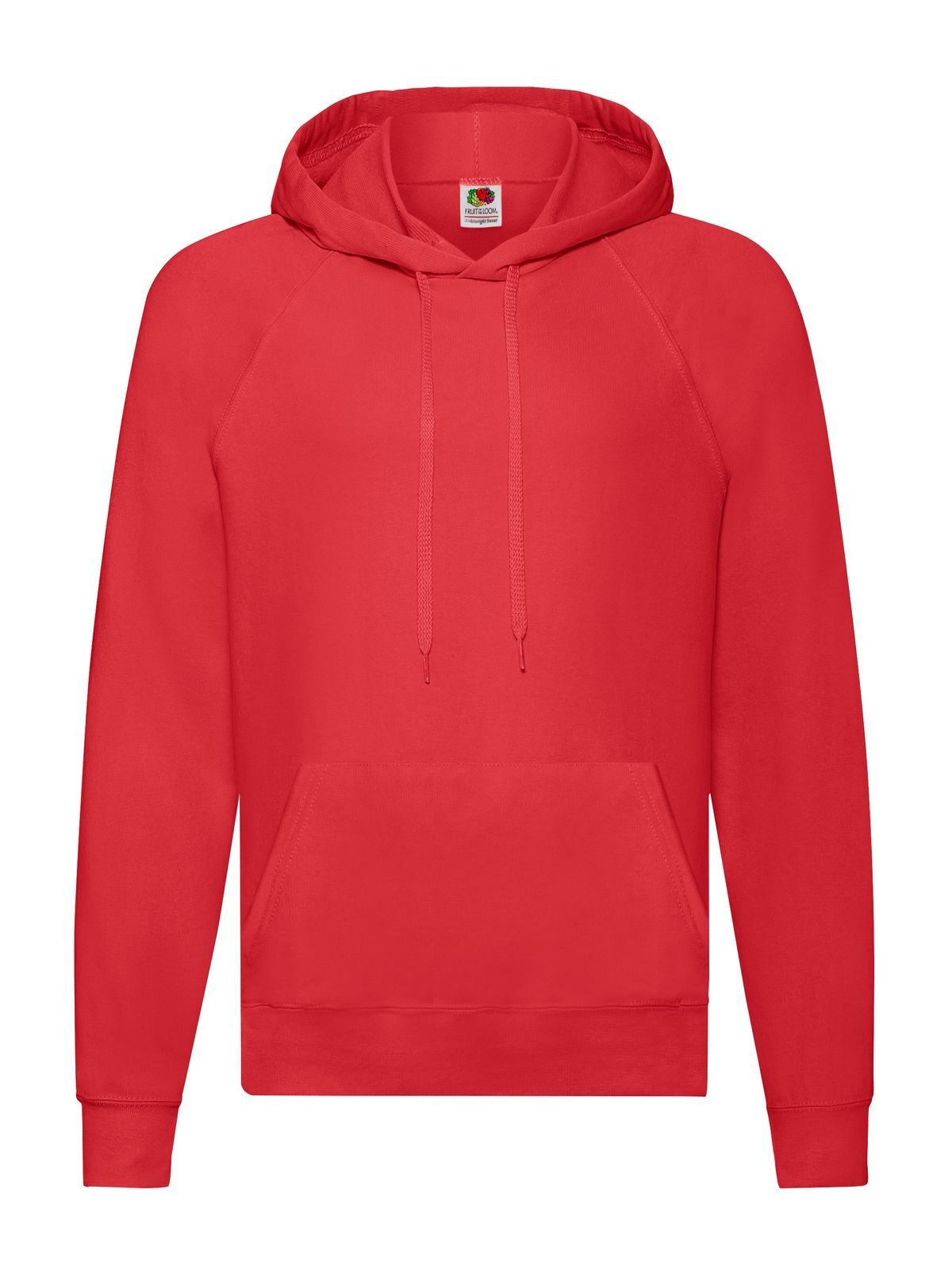Lightweight Hooded Sweat - 40 - Red