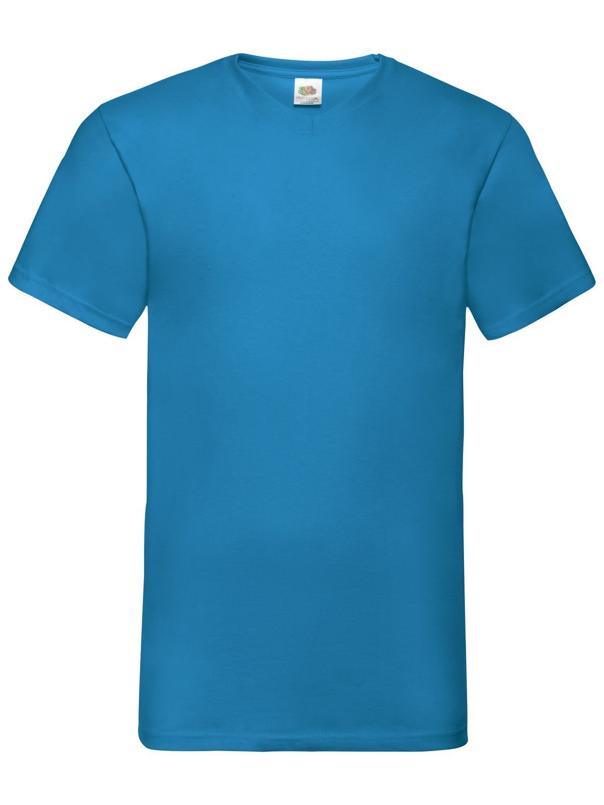 Valueweight V-Neck T - ZU - Azure Blue