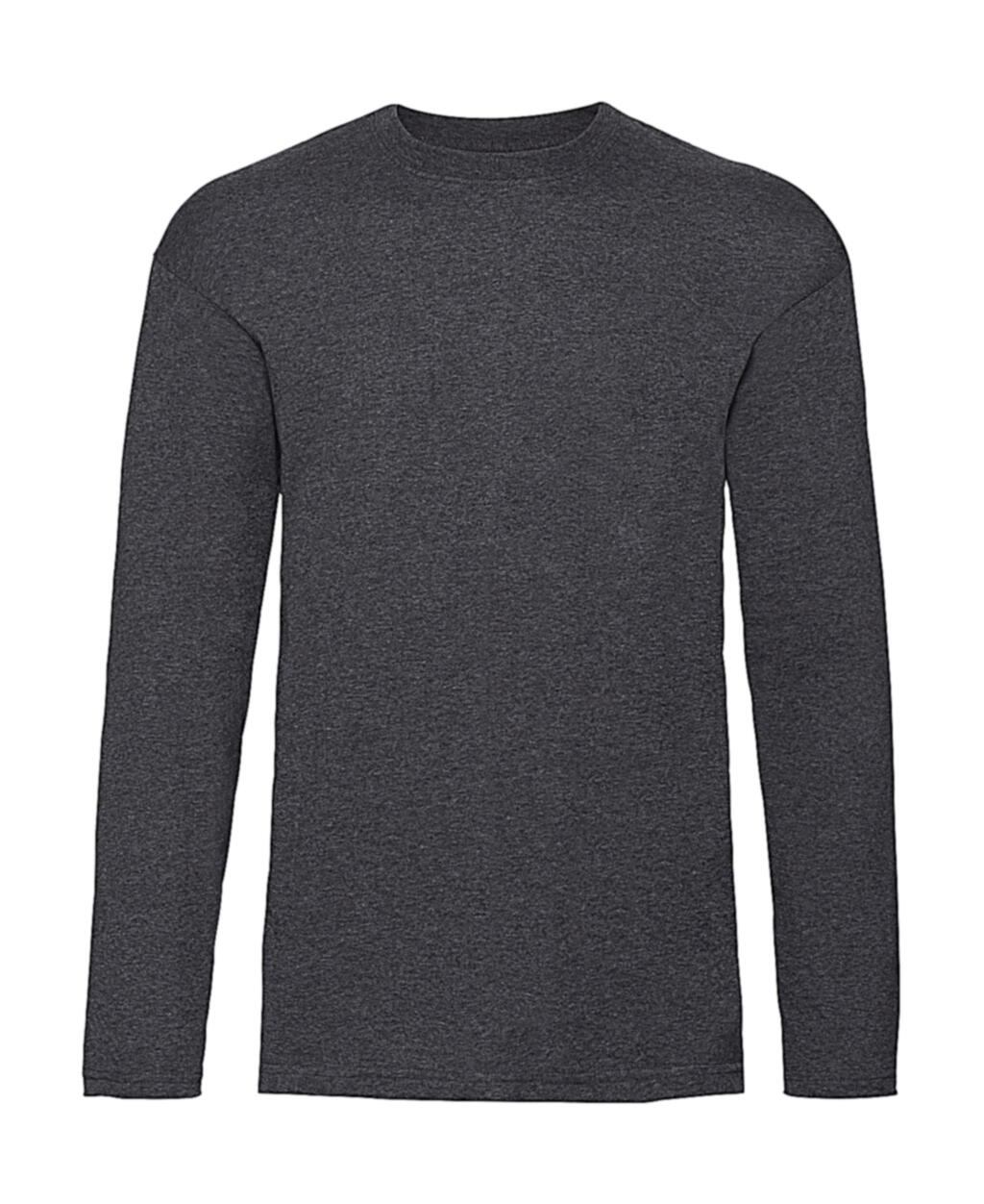 Valueweight Long Sleeve T - HD - Dark Heather Grey