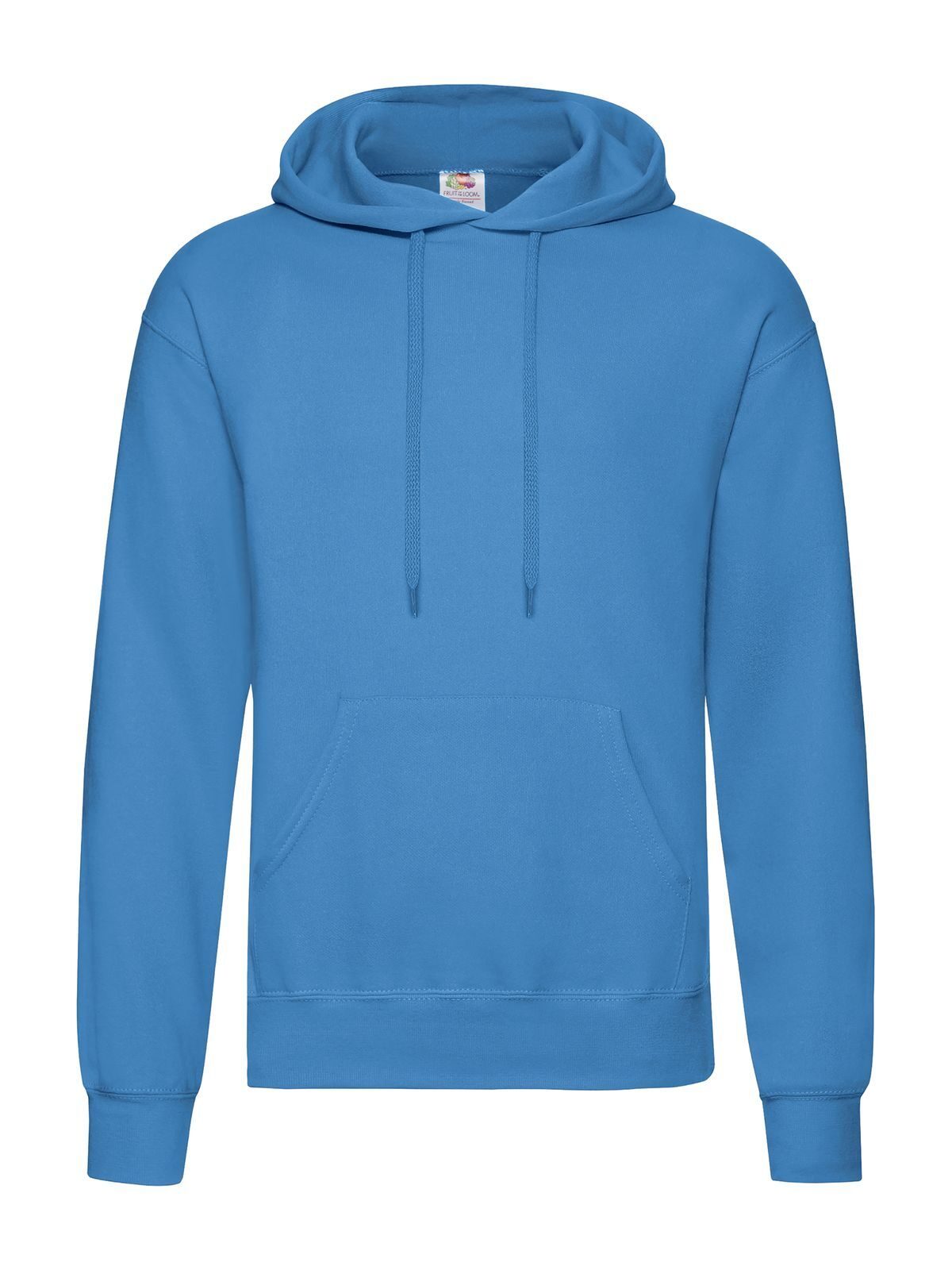 Klassischer Kapuzenpullover - ZU - Azurblau