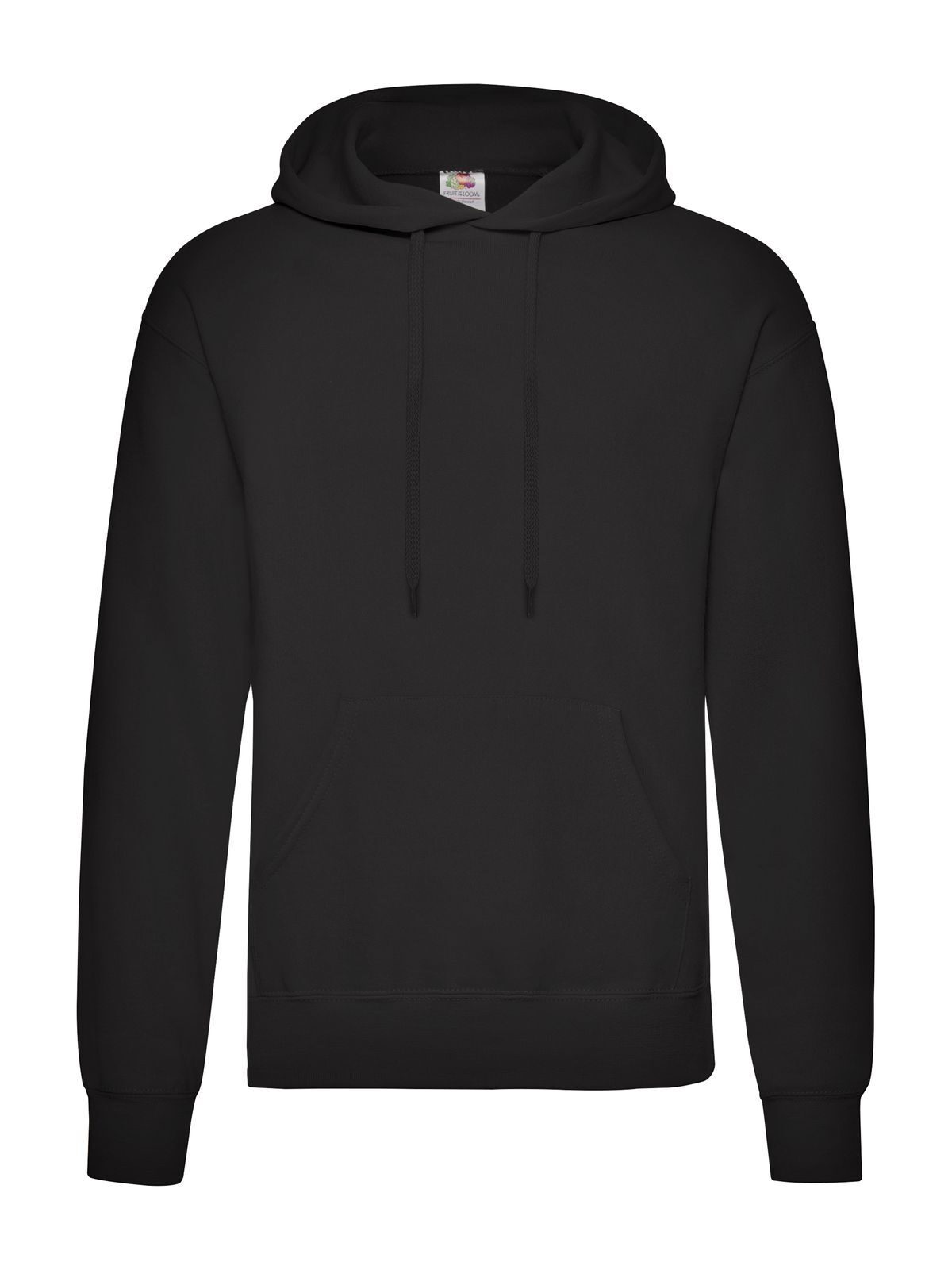 Klassischer Kapuzenpullover - 36 - Schwarz