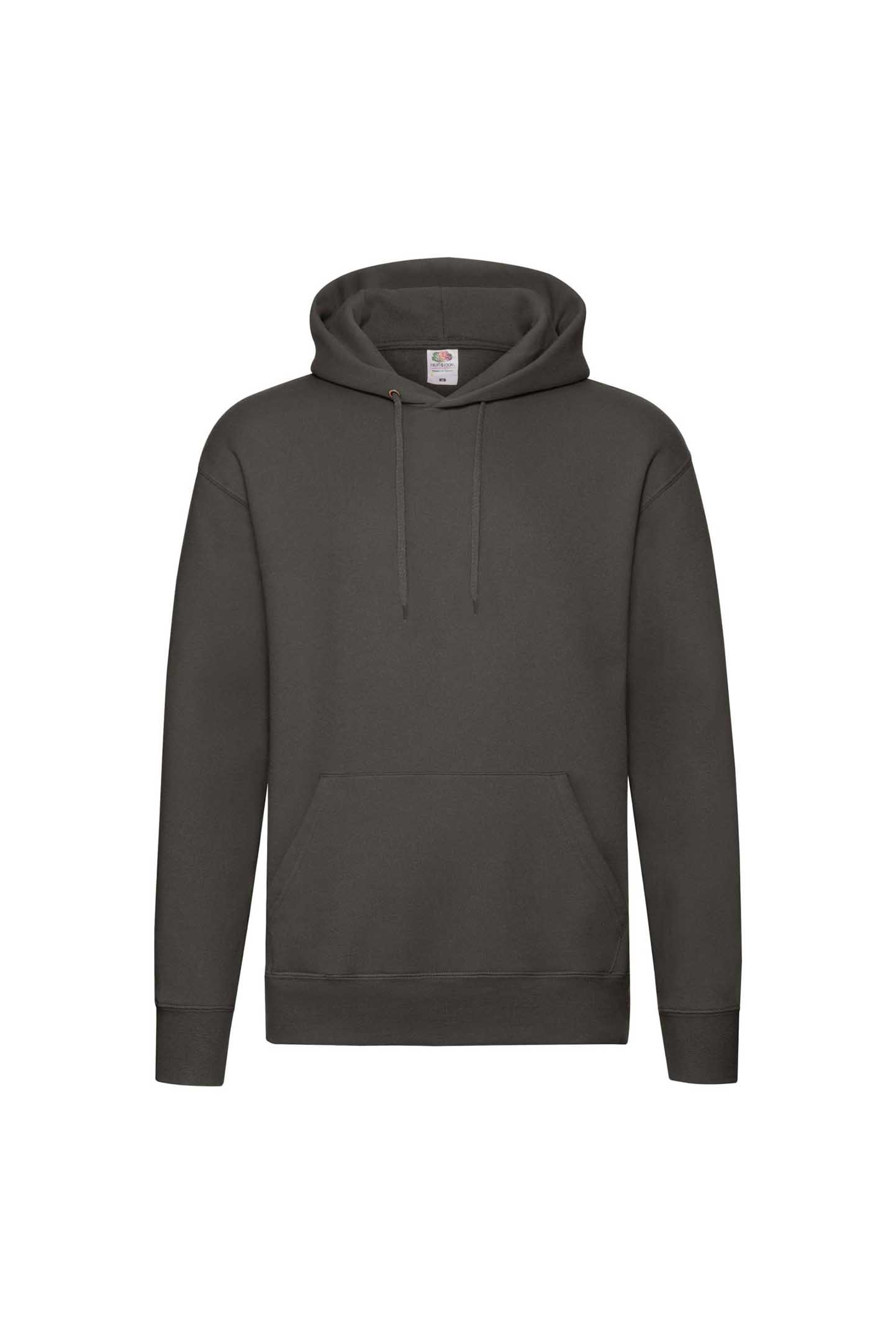 Premium Kapuzenpullover - 87 - Holzkohle
