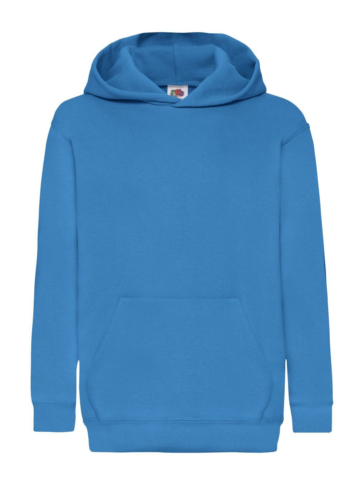 Klassischer Kapuzenpullover für Kinder - ZU - Azurblau