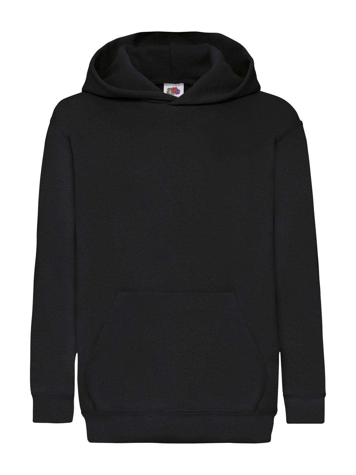 Klassischer Kapuzenpullover für Kinder - 36 - Schwarz