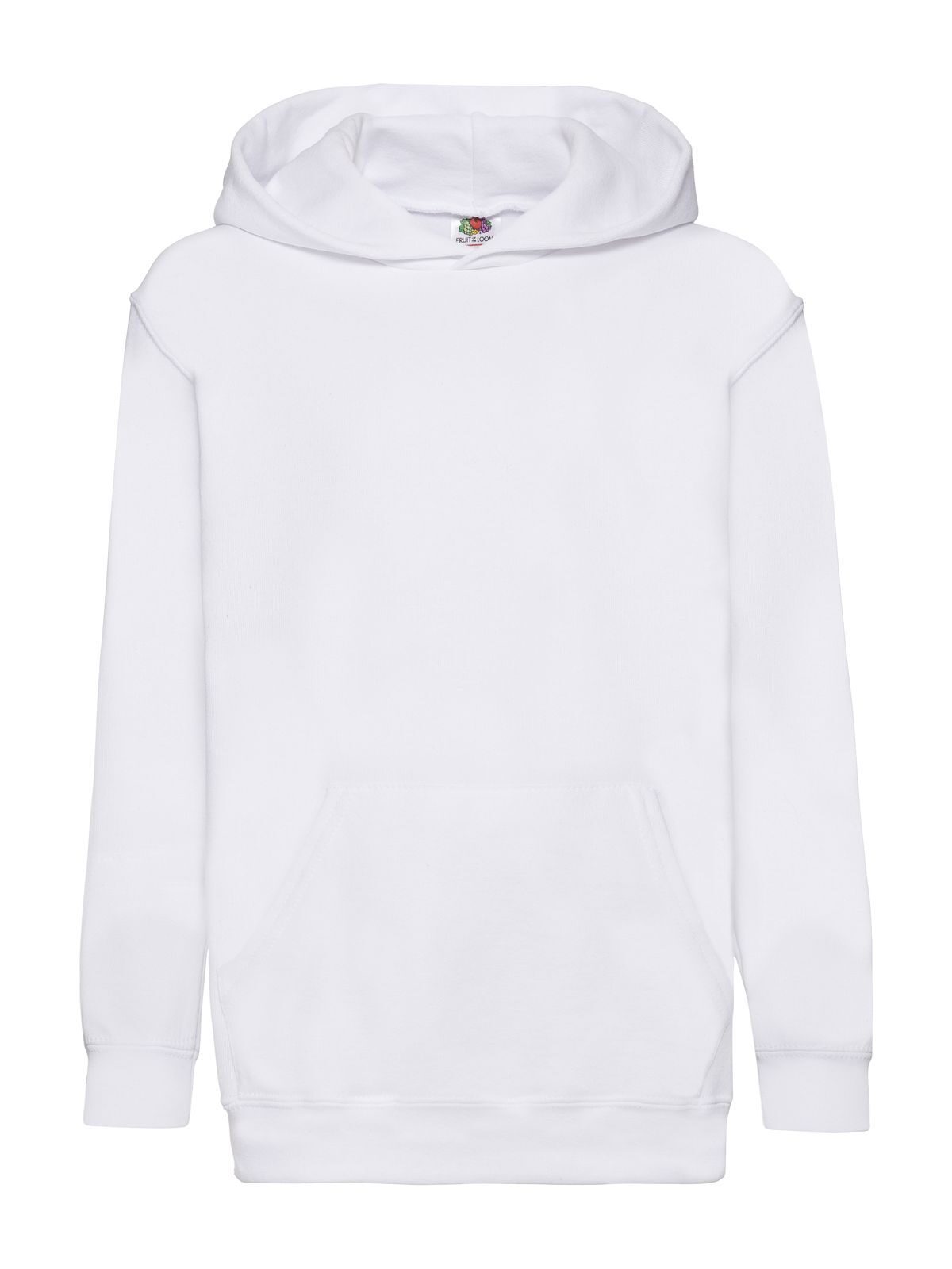 Klassischer Kapuzenpullover für Kinder - 30 - Weiß