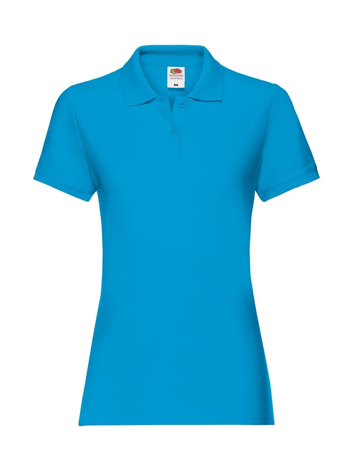 Ladies´ Premium Polo - ZU - Azure Blue
