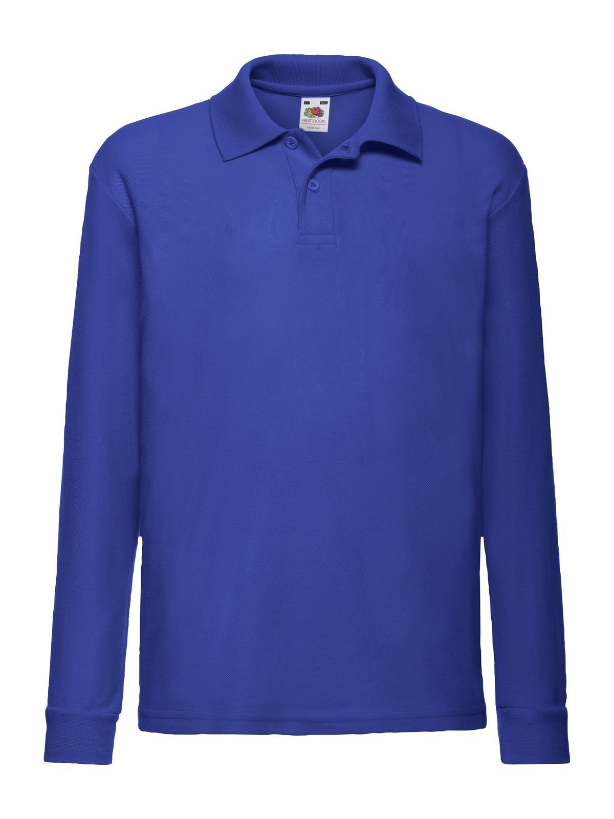 Kids´ Long Sleeve 65/35 Polo - 51 - Royal Blue