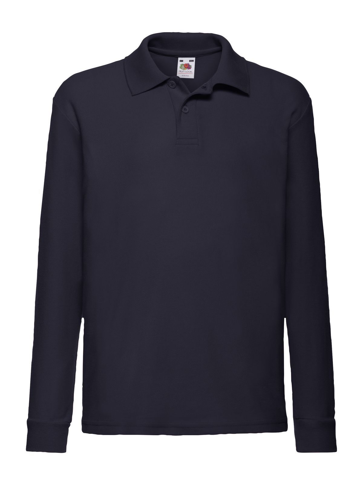 Kids´ Long Sleeve 65/35 Polo - AZ - Deep Navy