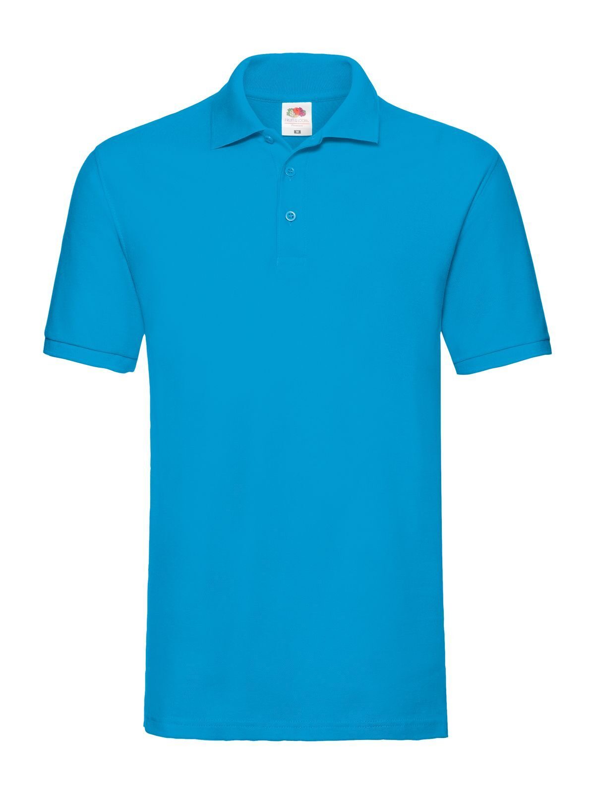 Premium Polo - ZU - Azurblau
