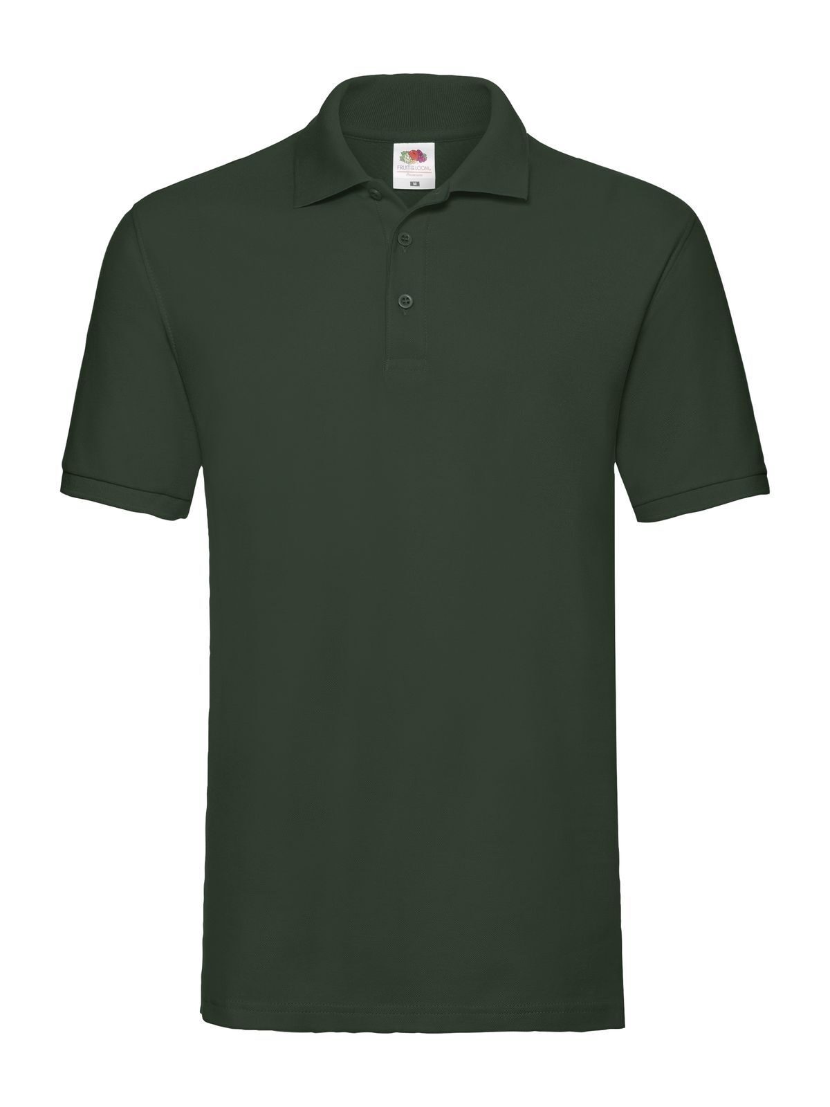 Premium Polo - 38 - Flaschengrün
