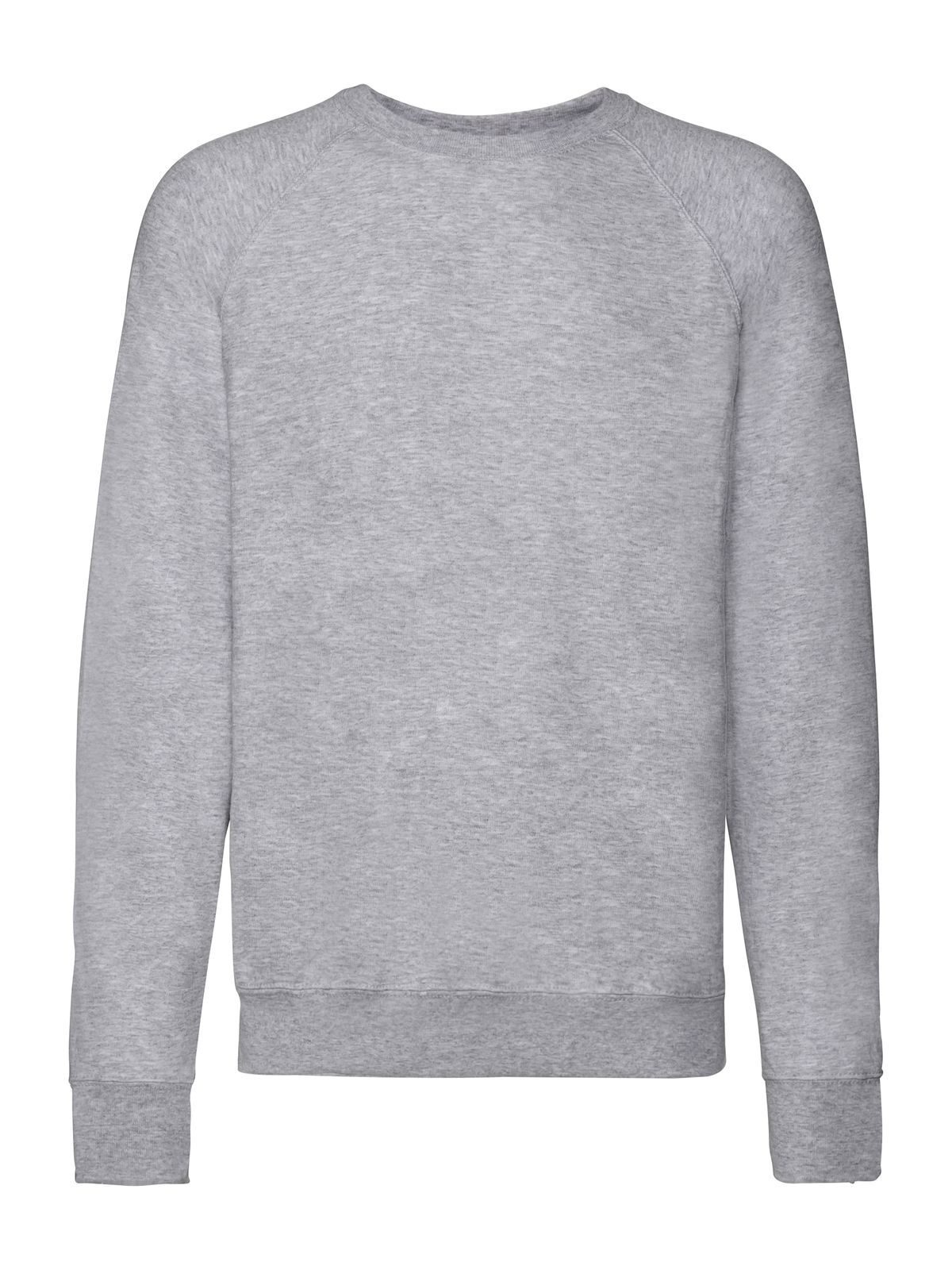raglan léger en molleton français - 94 - Gris chiné