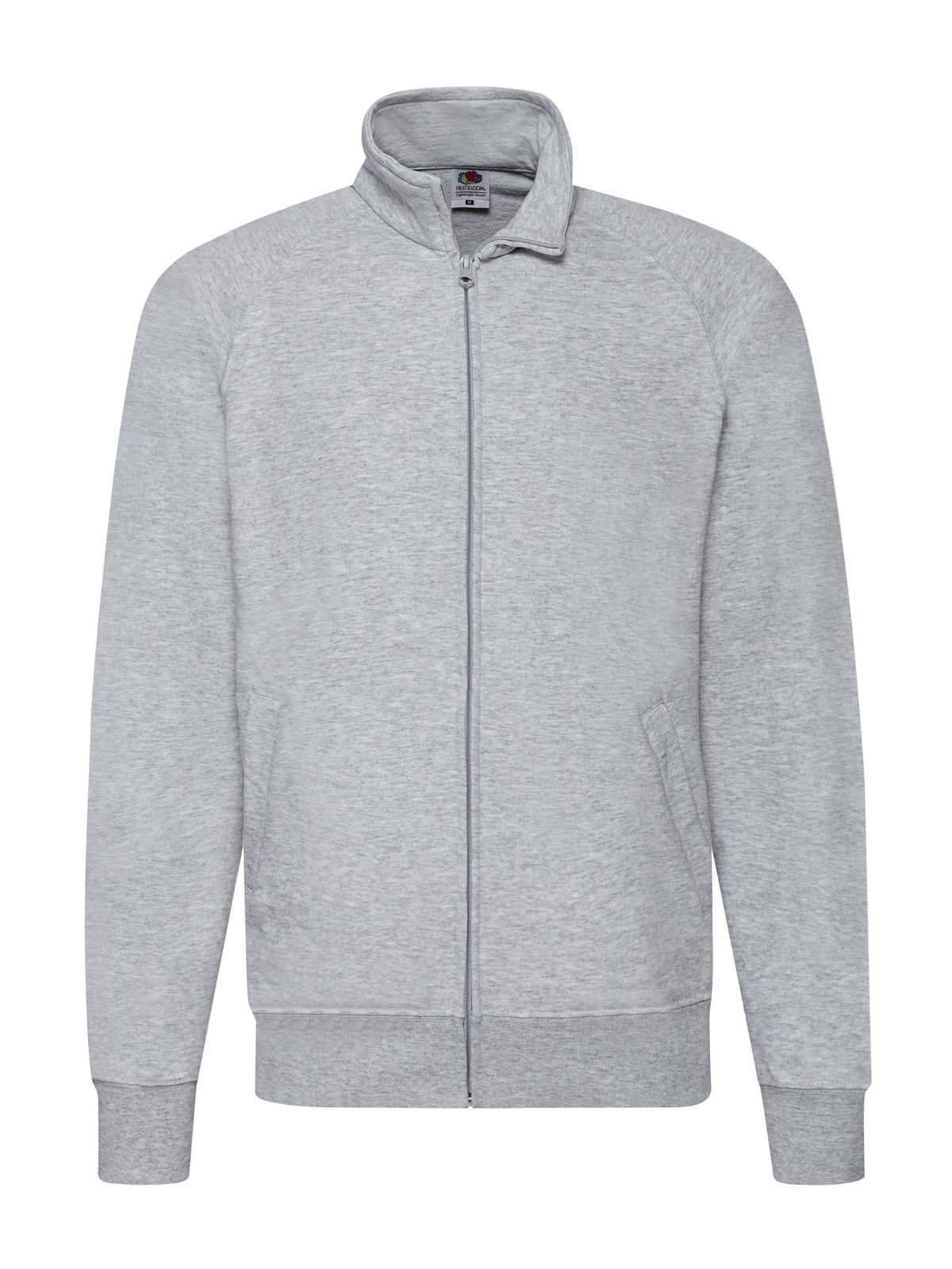 Lightweight Sweat Jacket - 94 - Heather Grey