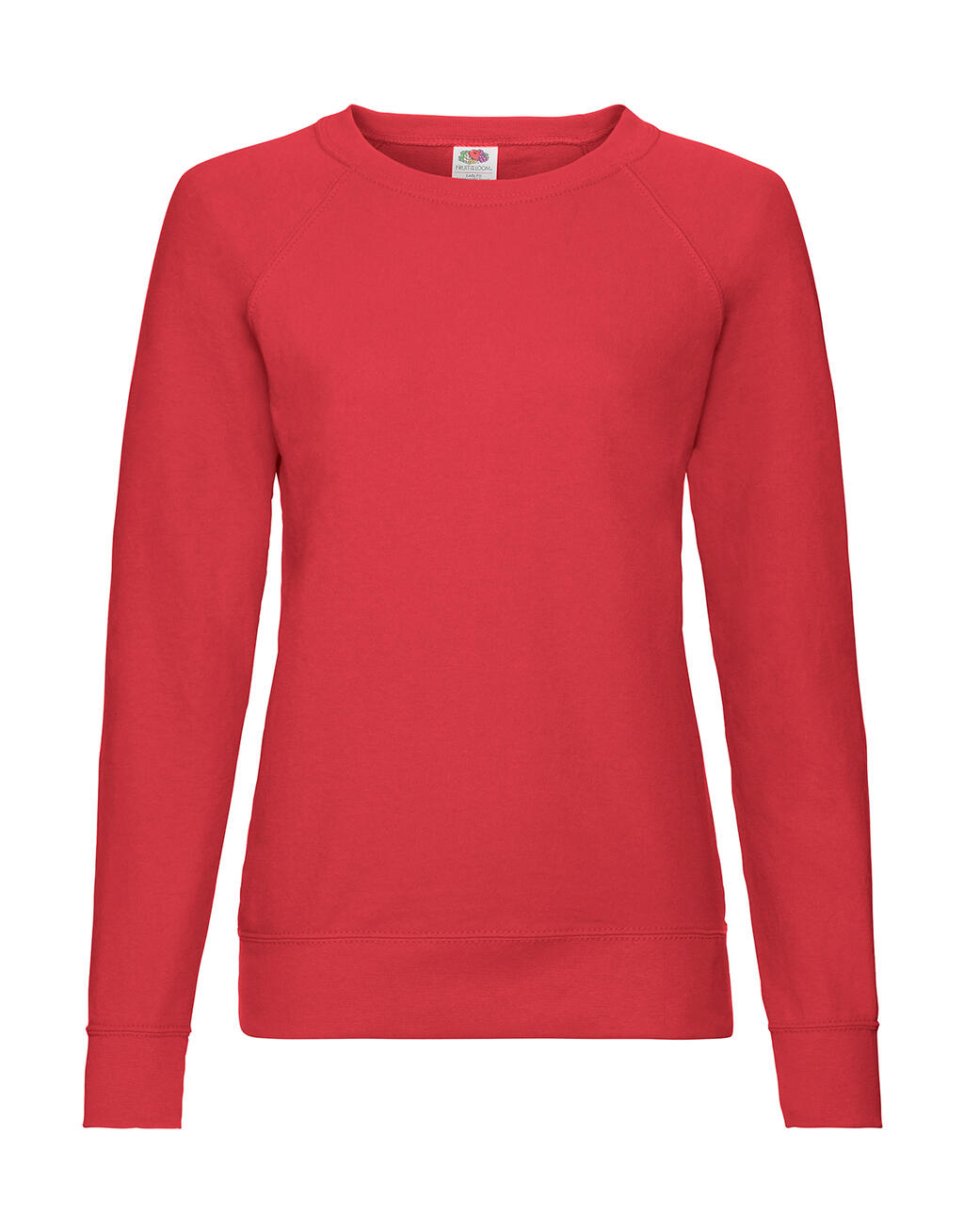 Ladies´ Lightweight Raglan Sweat - 40 - Red