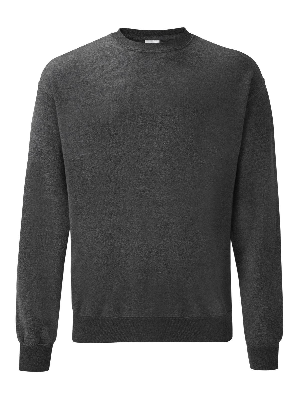 Classic Set-in Sweat - HD - Dark Heather Grey