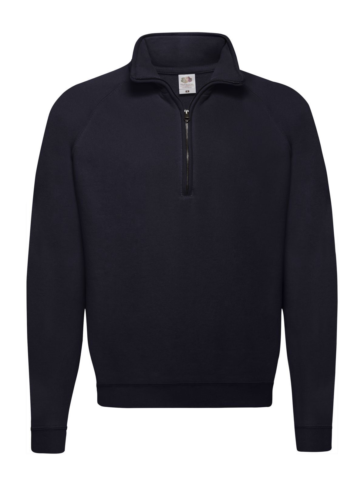 Klassisches Sweatshirt mit Reißverschlusskragen - AZ - Mitternachtsblau