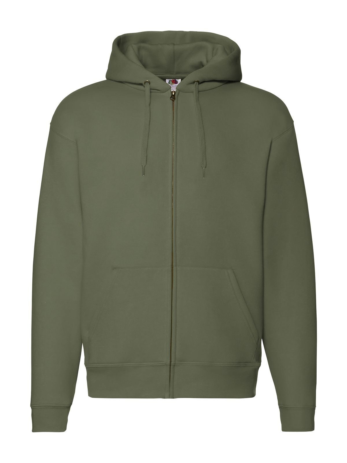Premium Hooded Sweat Jacket - 59 - Classic Olive